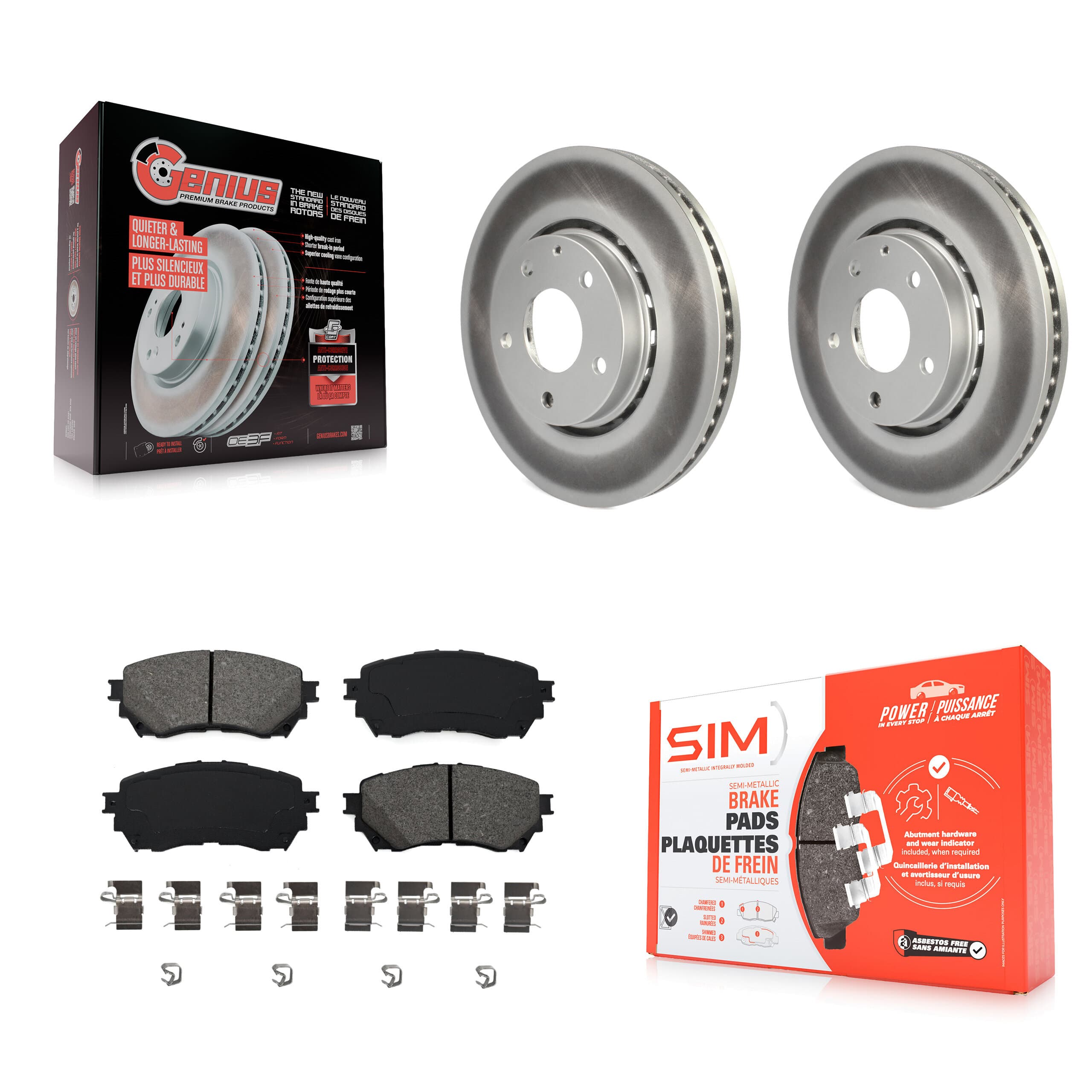 Transit Auto - KGS-102110 - Front Disc Brake Kits image 1