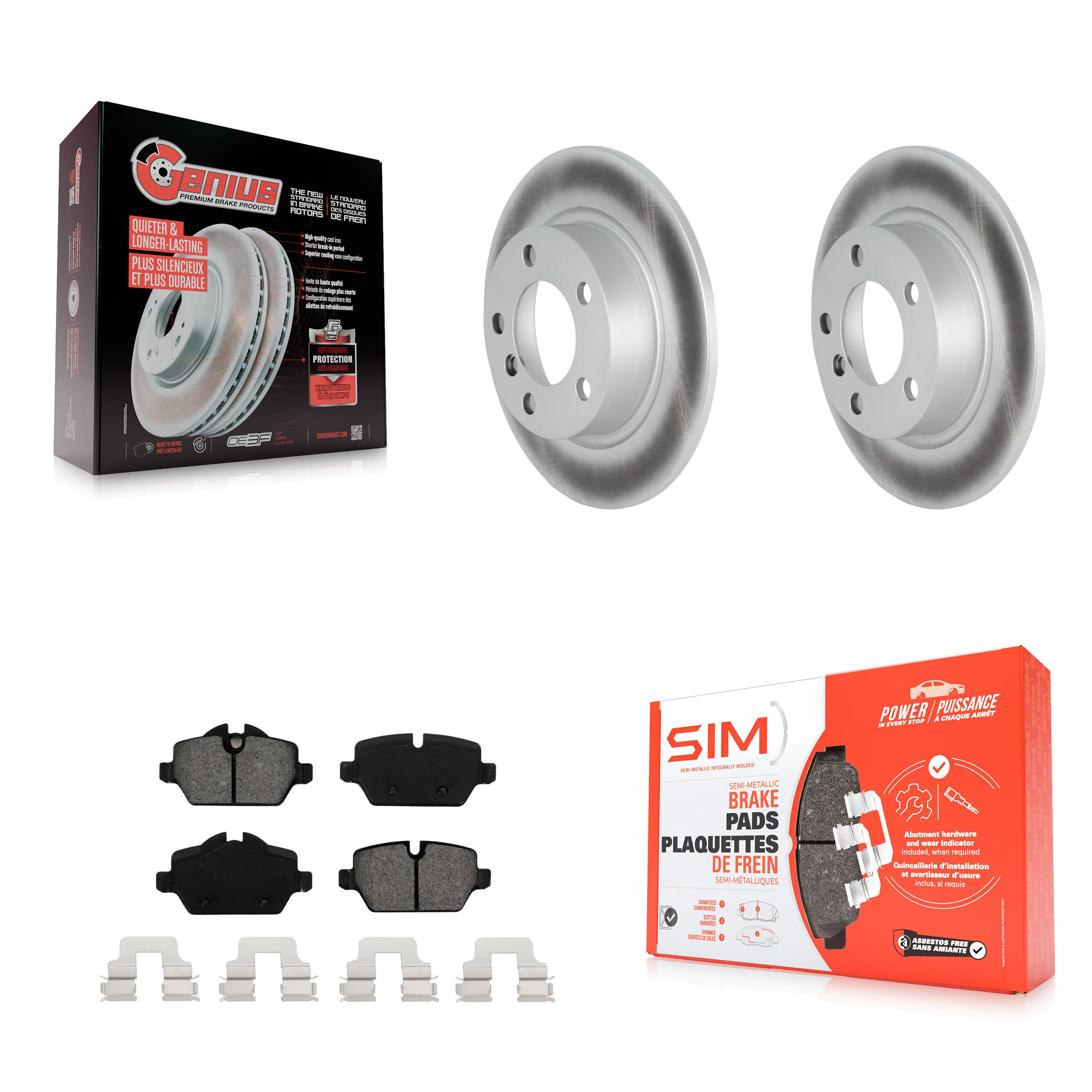 Transit Auto - KGS-102148 - Rear Disc Brake Kits image 1