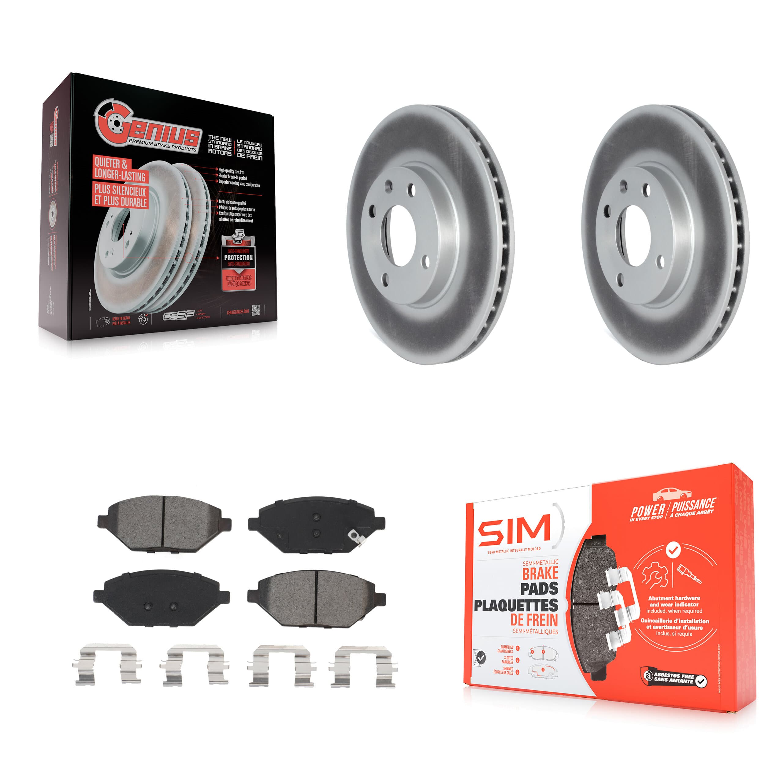 Transit Auto - KGS-102246 - Front Disc Brake Kits image 1