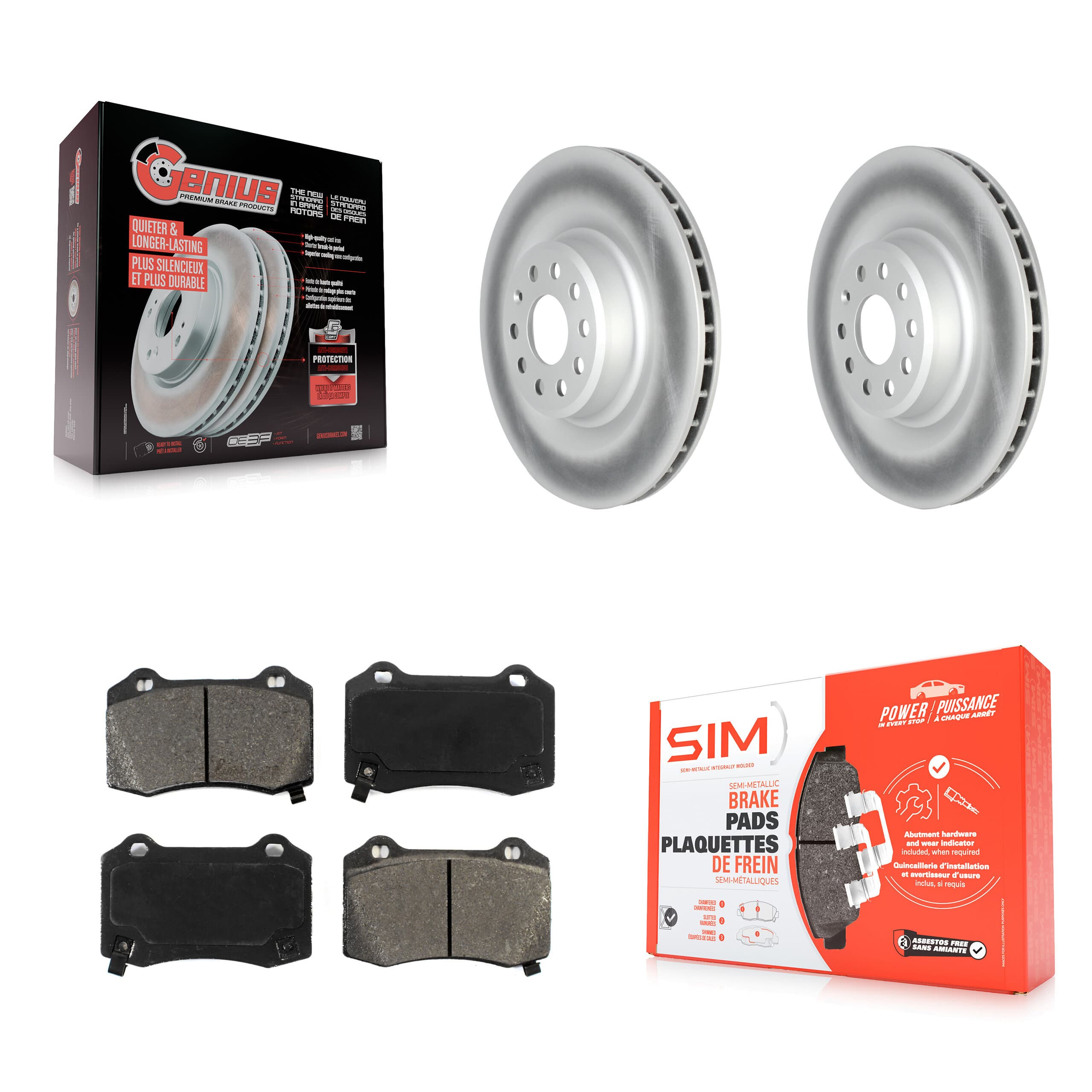 Transit Auto - KGS-102309 - Rear Disc Brake Kits image 1