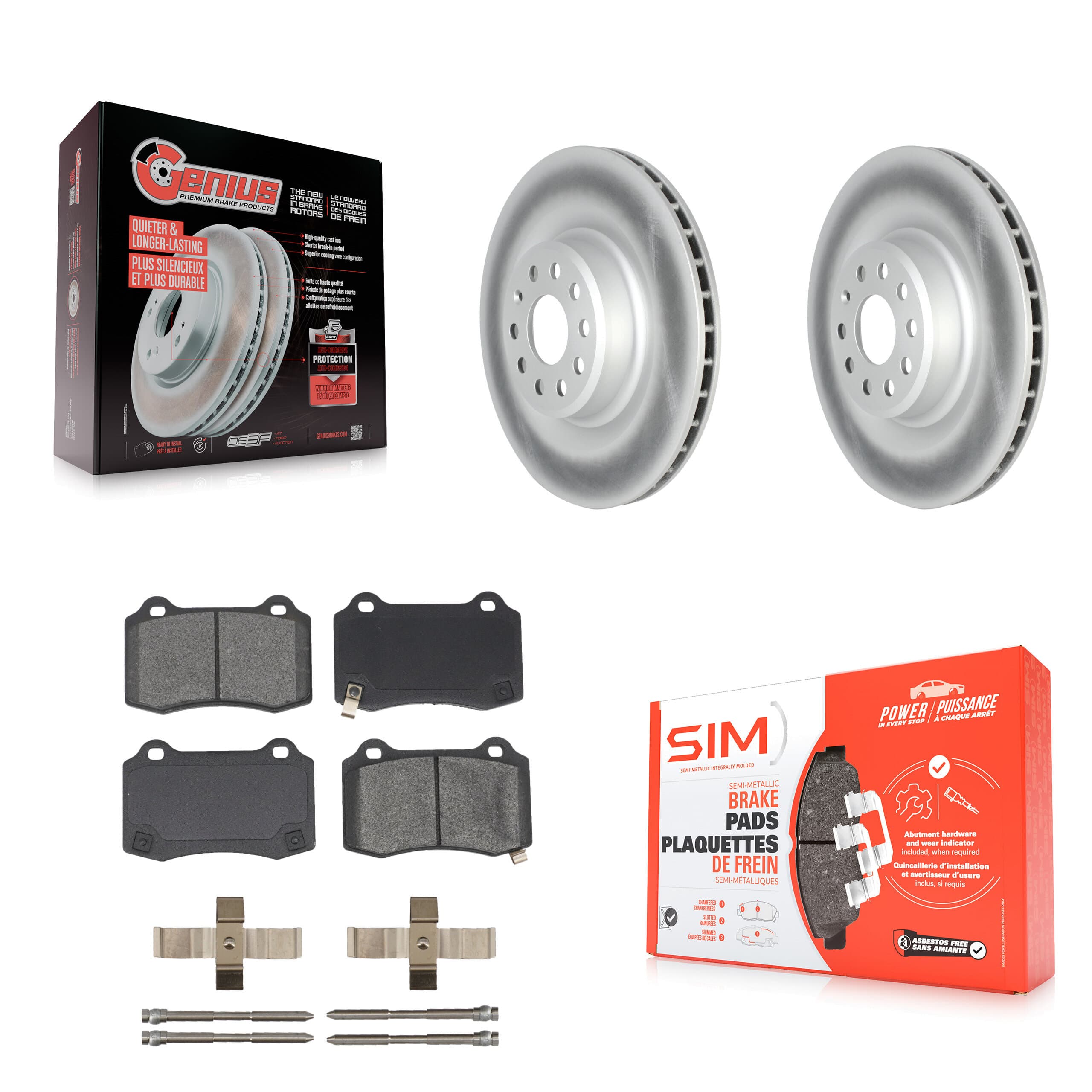 Transit Auto - KGS-102319 - Rear Disc Brake Kits image 1