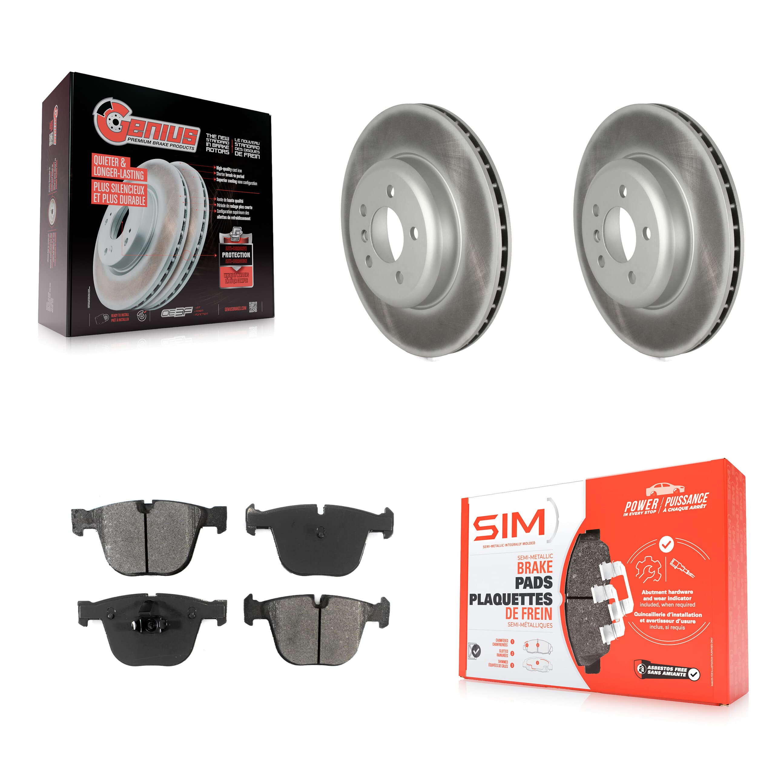 Transit Auto - KGS-102360 - Rear Disc Brake Kits image 1