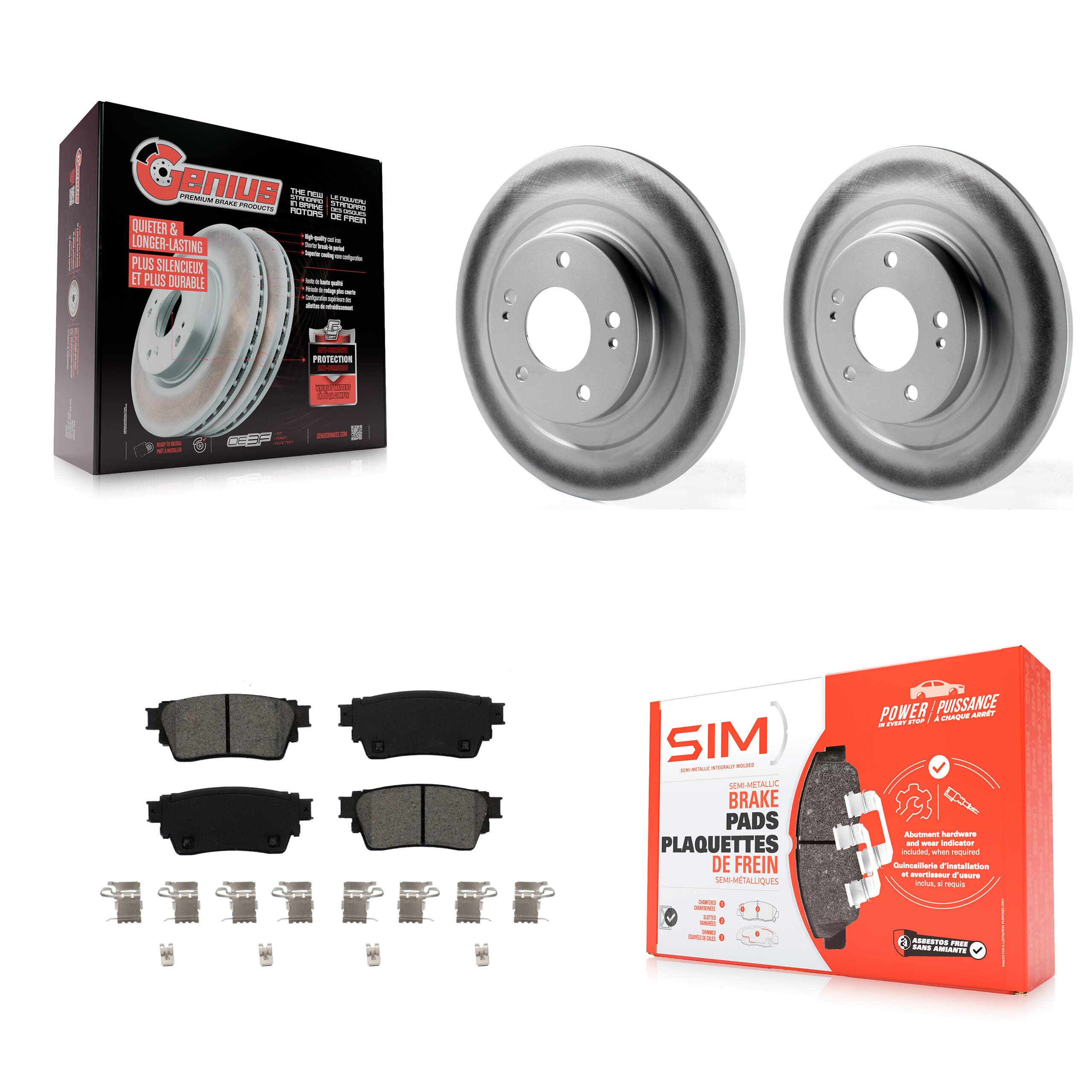 Transit Auto - KGS-102367 - Rear Disc Brake Kits image 1