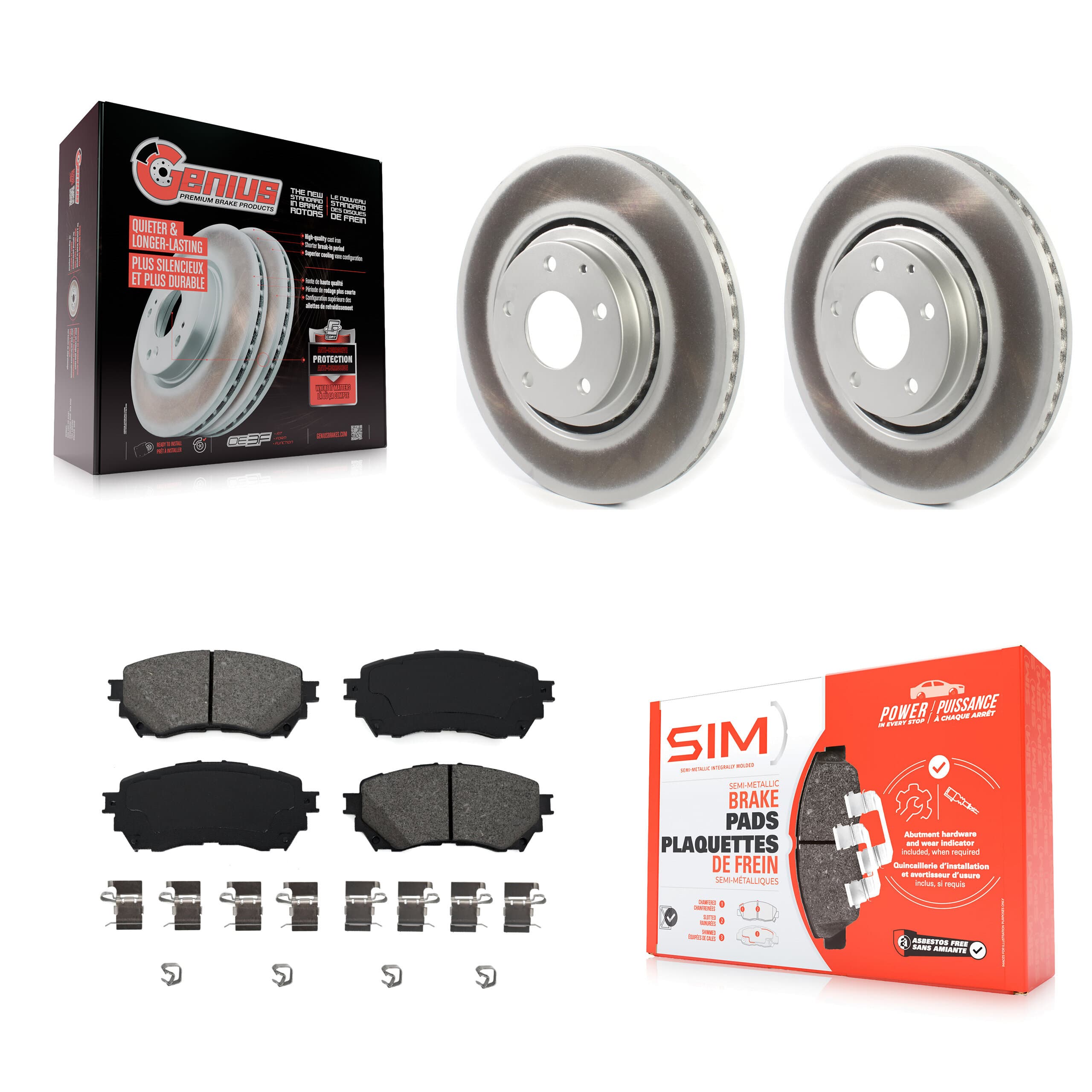 Transit Auto - KGS-102394 - Front Disc Brake Kits image 1