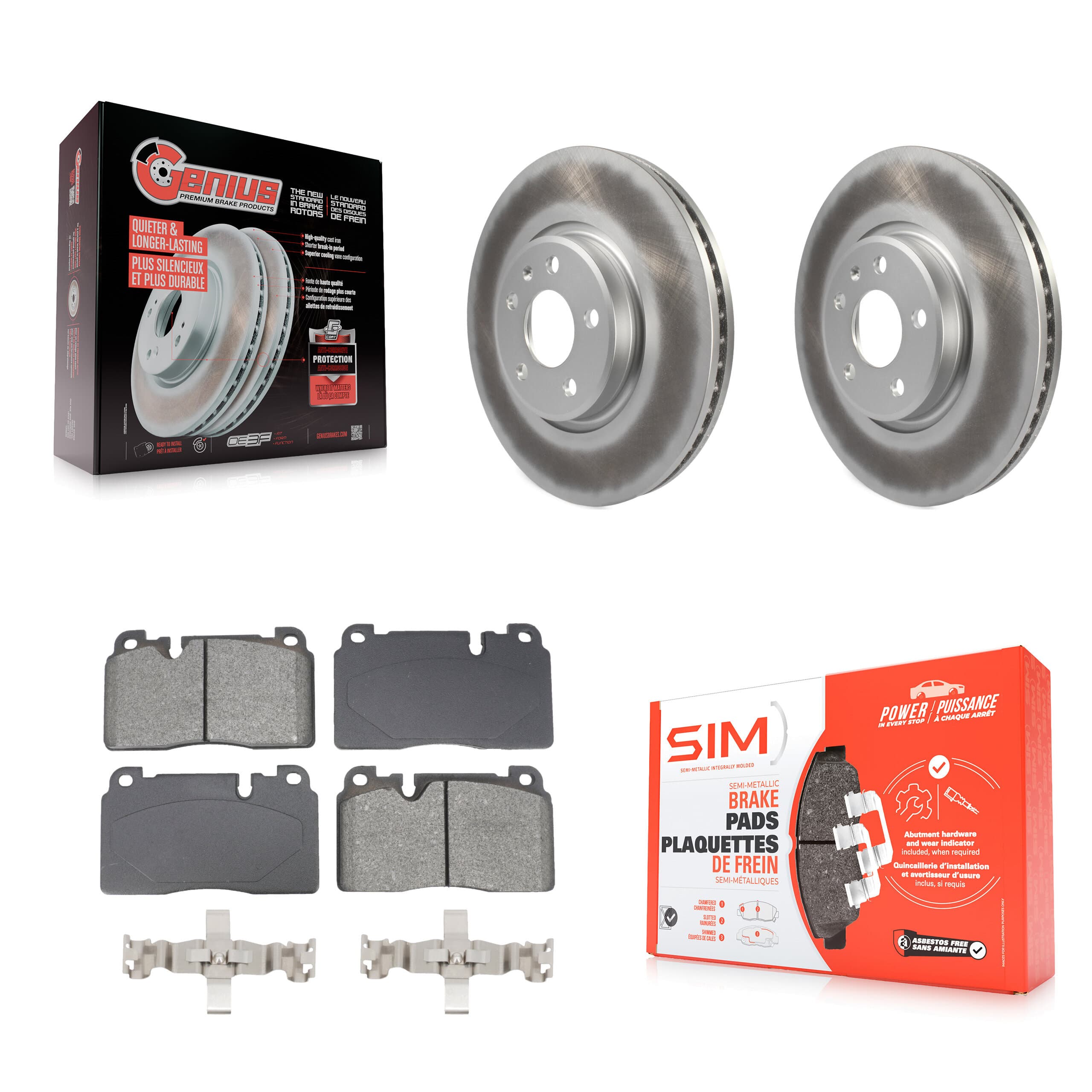 Transit Auto - KGS-102626 - Front Disc Brake Kits image 1