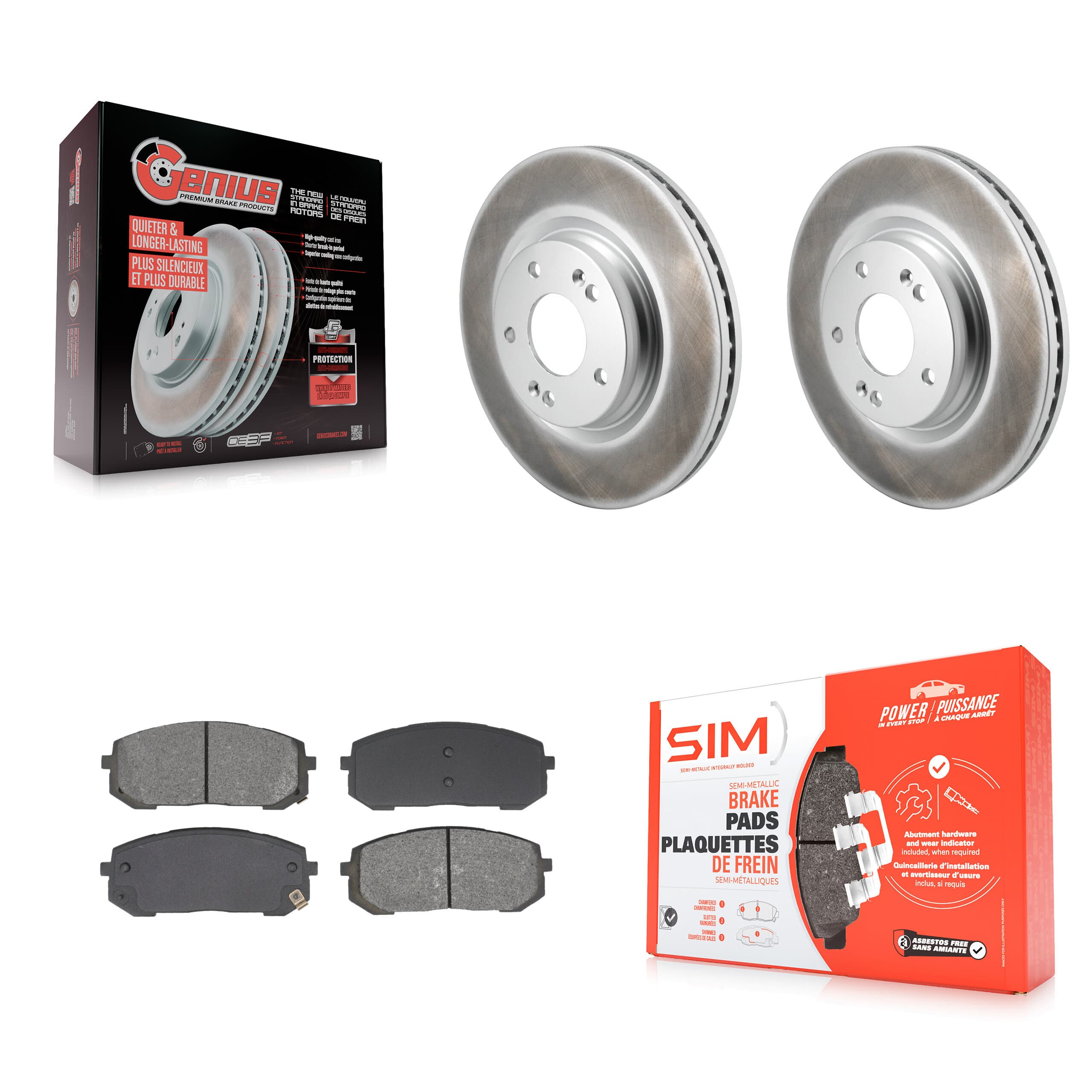 Transit Auto - KGS-102641 - Front Disc Brake Kits image 1
