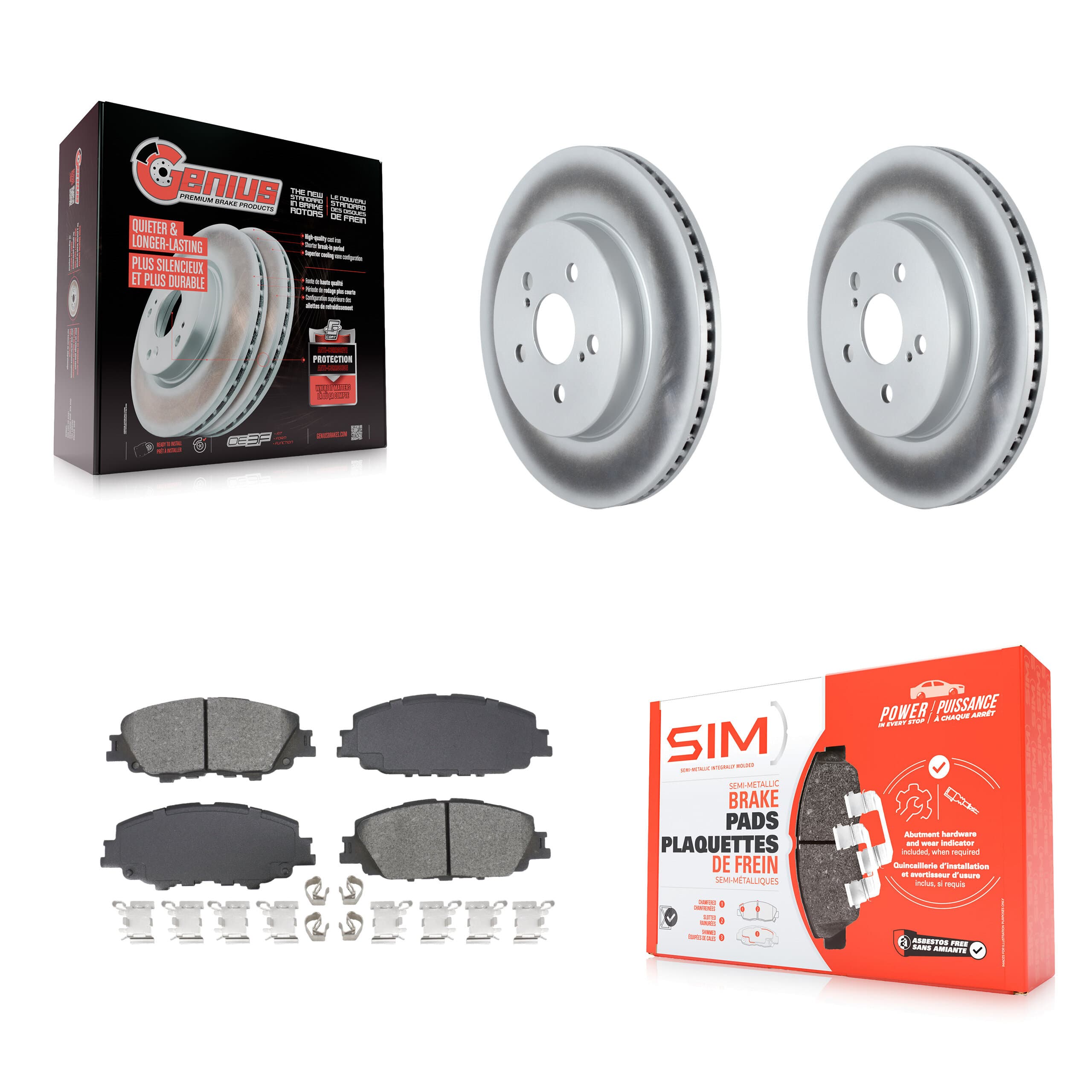 Transit Auto - KGS-102649 - Front Disc Brake Kits image 1