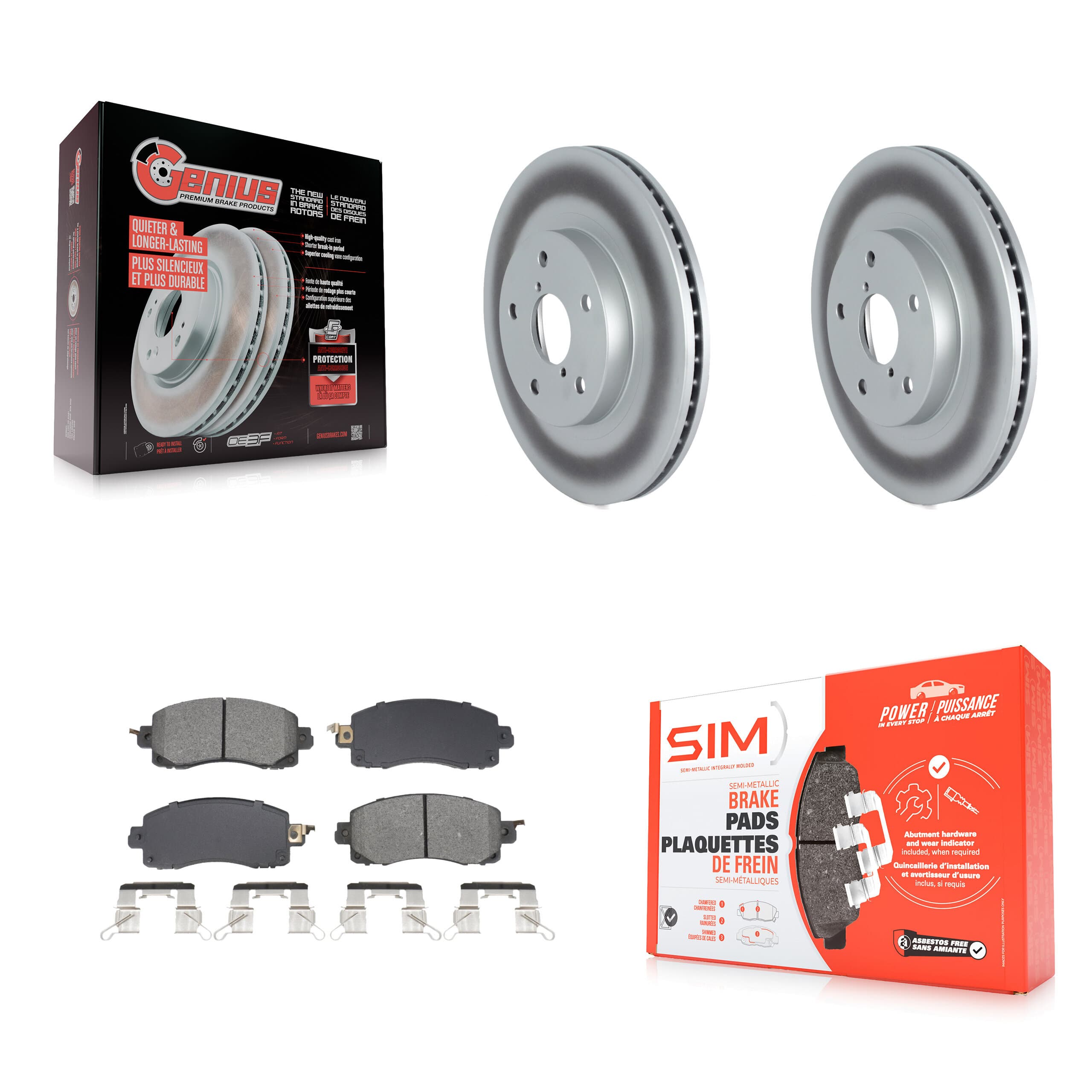 Transit Auto - KGS-102653 - Front Disc Brake Kits image 1