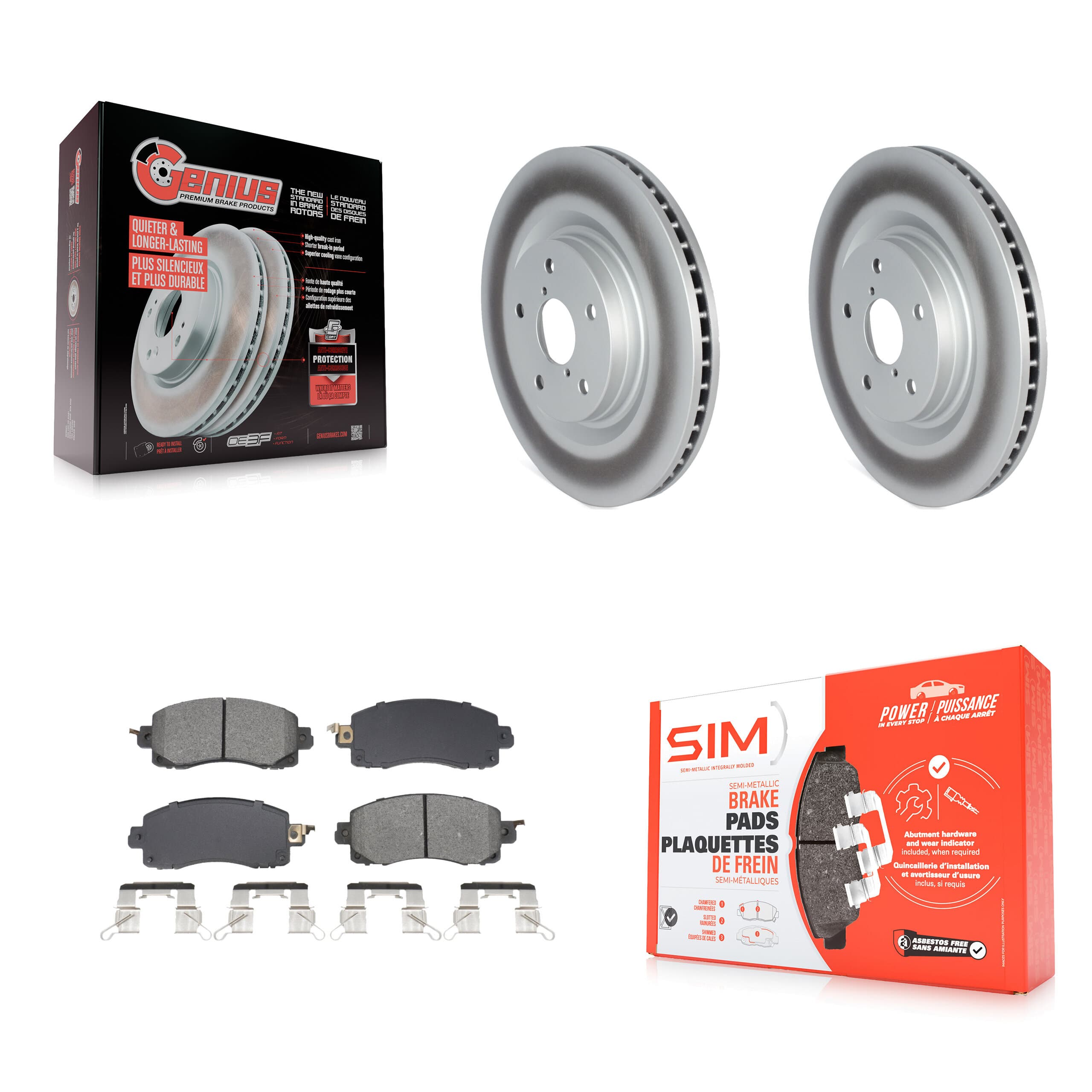Transit Auto - KGS-102654 - Front Disc Brake Kits image 1