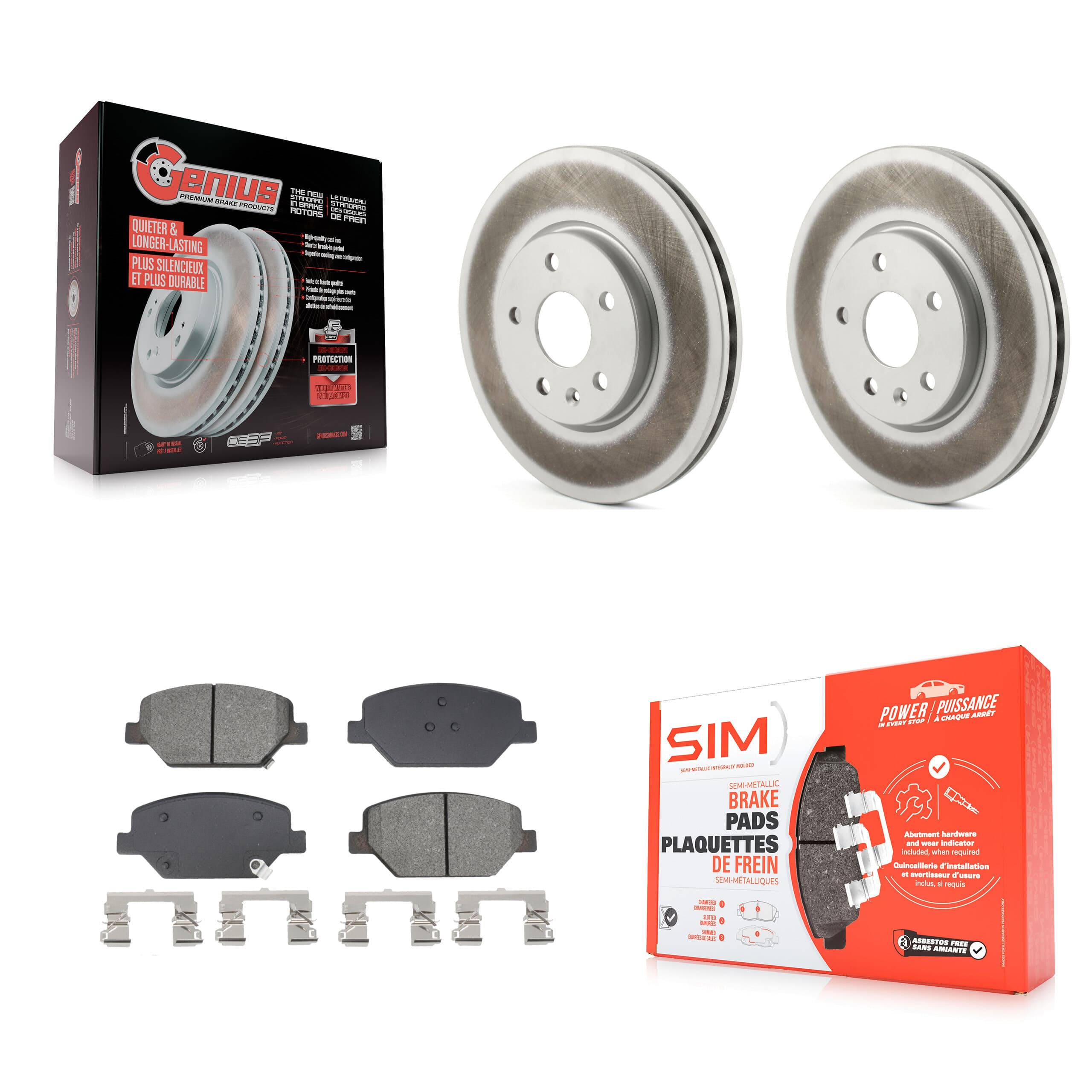 Transit Auto - KGS-102659 - Front Disc Brake Kits image 1