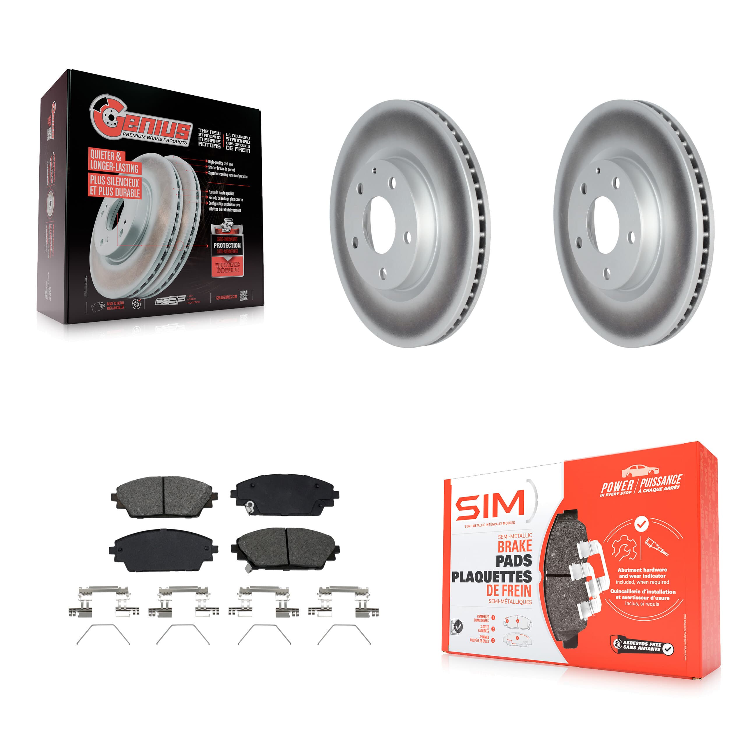 Transit Auto - KGS-102672 - Front Disc Brake Kits image 1