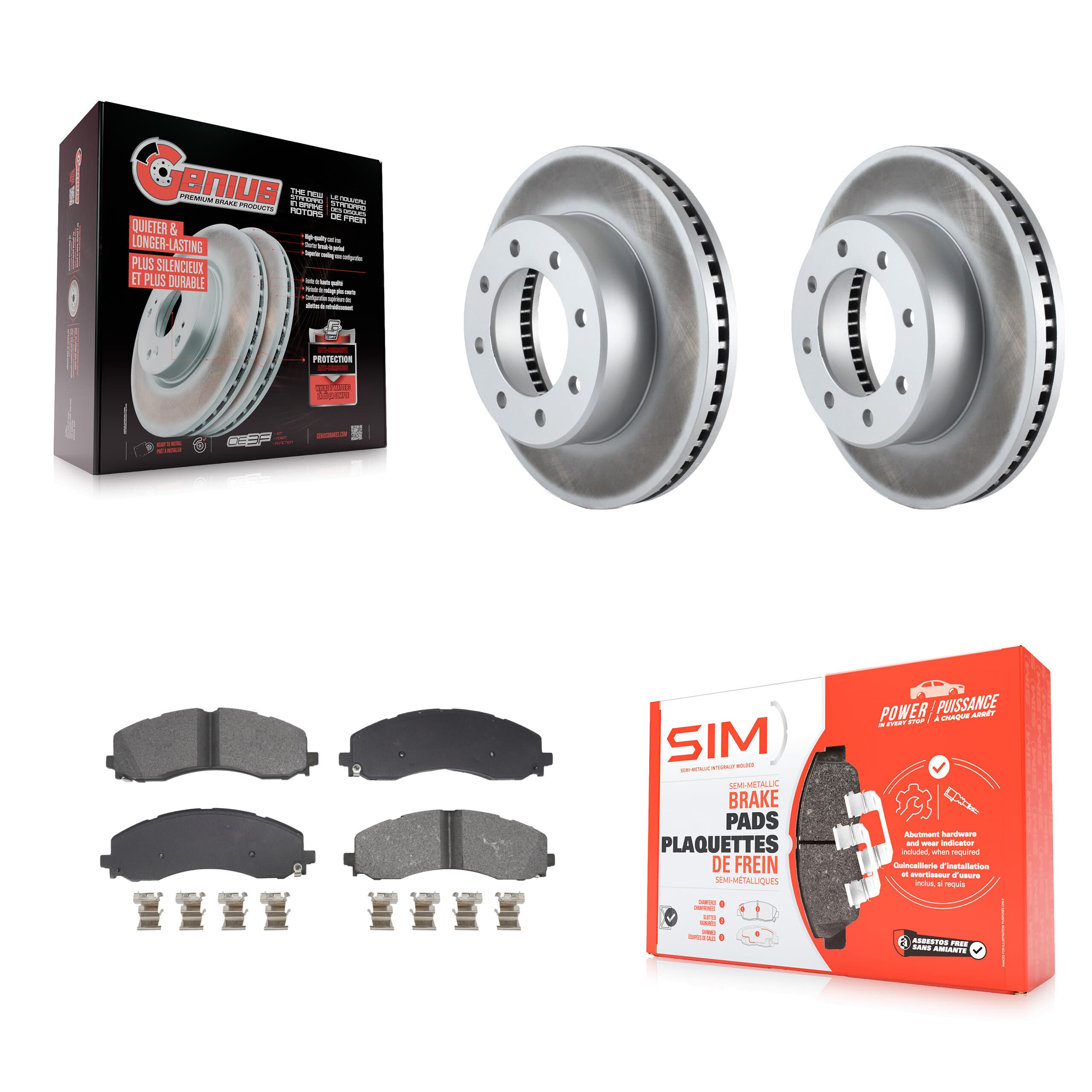 Transit Auto - KGS-102673 - Front Disc Brake Kits image 1