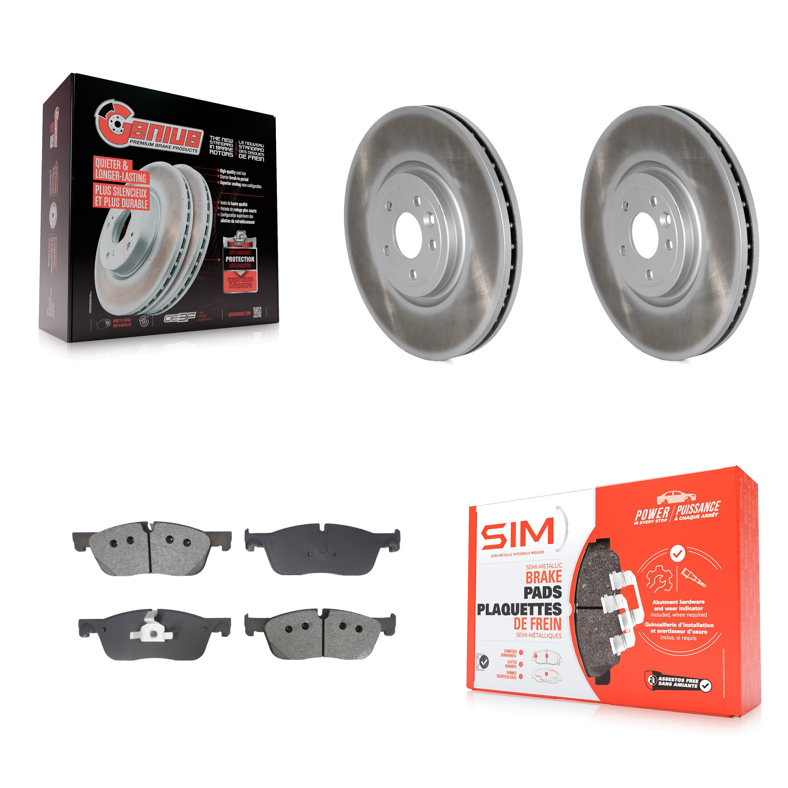 Transit Auto - KGS-102686 - Front Disc Brake Kits image 1