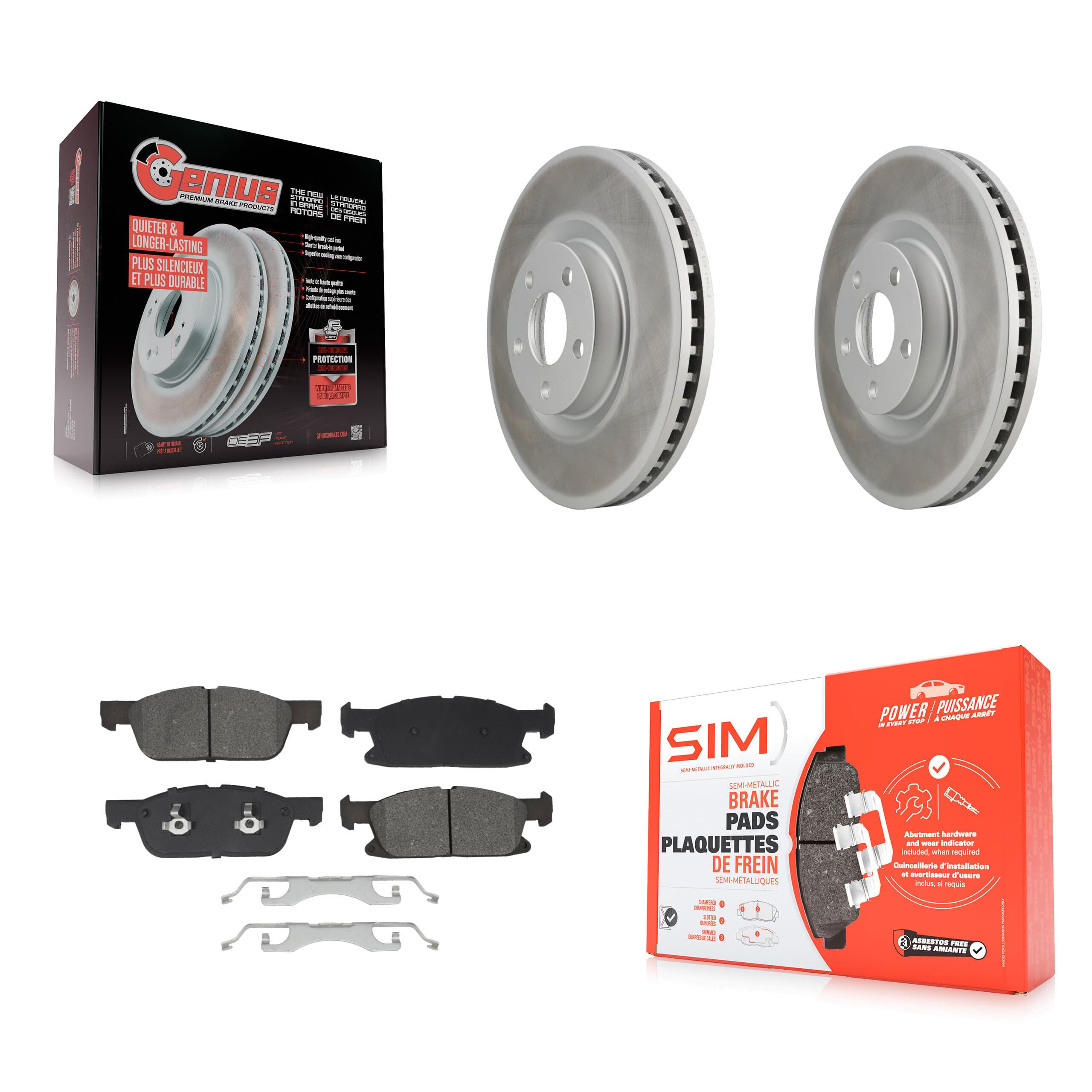 Transit Auto - KGS-102688 - Front Disc Brake Kits image 1