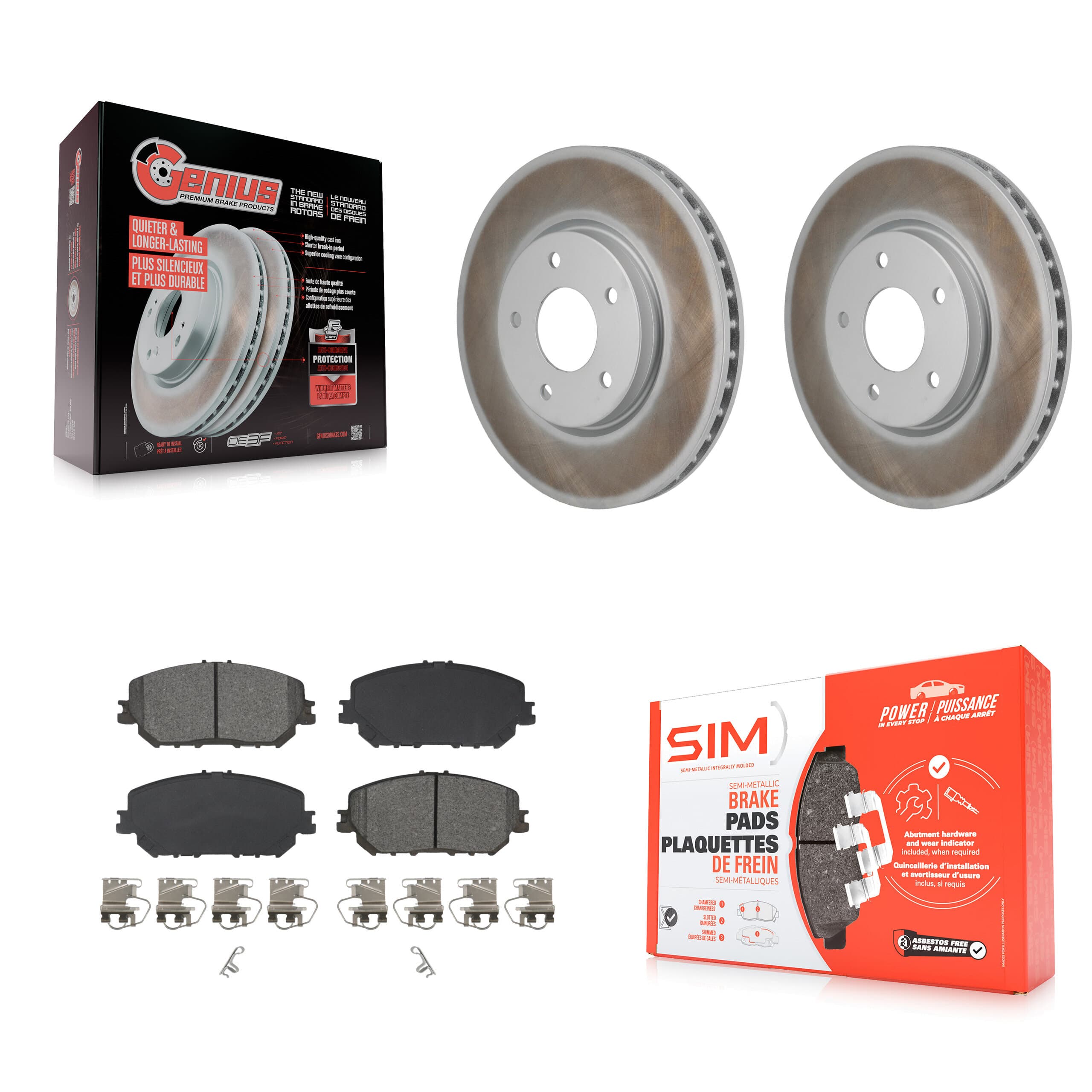Transit Auto - KGS-102828 - Front Disc Brake Kits image 1