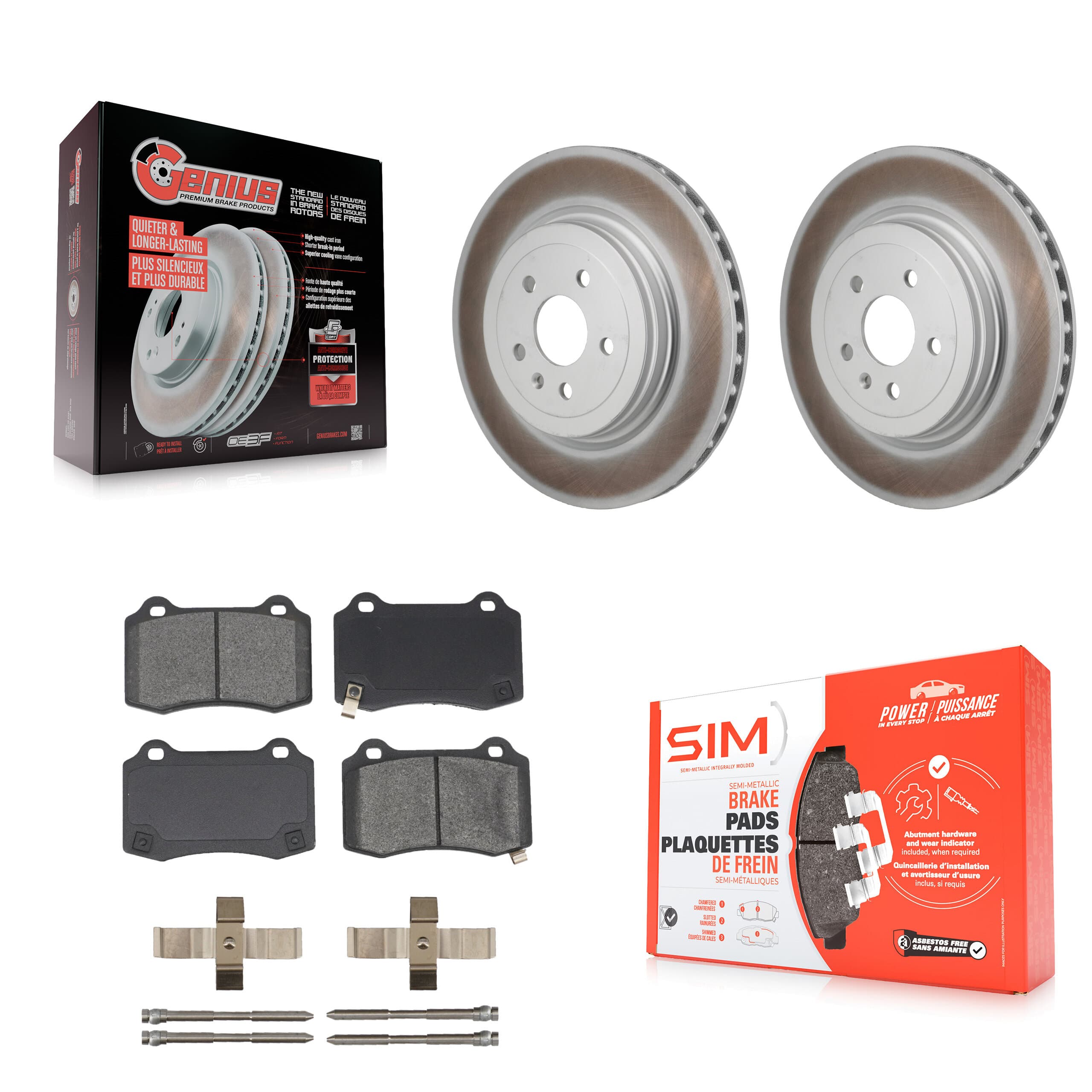Transit Auto - KGS-102853 - Rear Disc Brake Kits image 1
