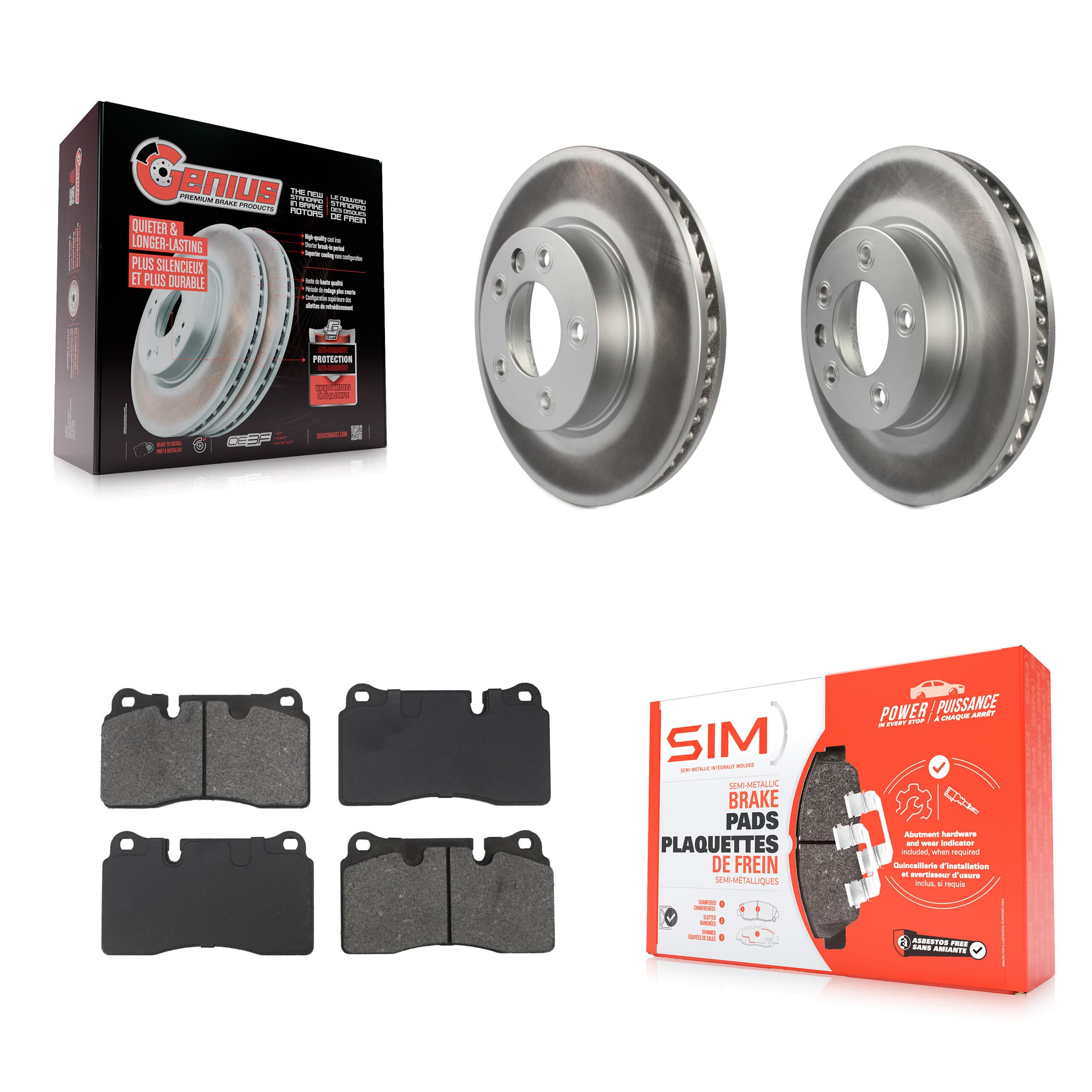 Transit Auto - KGS-102928 - Front Disc Brake Kits image 1