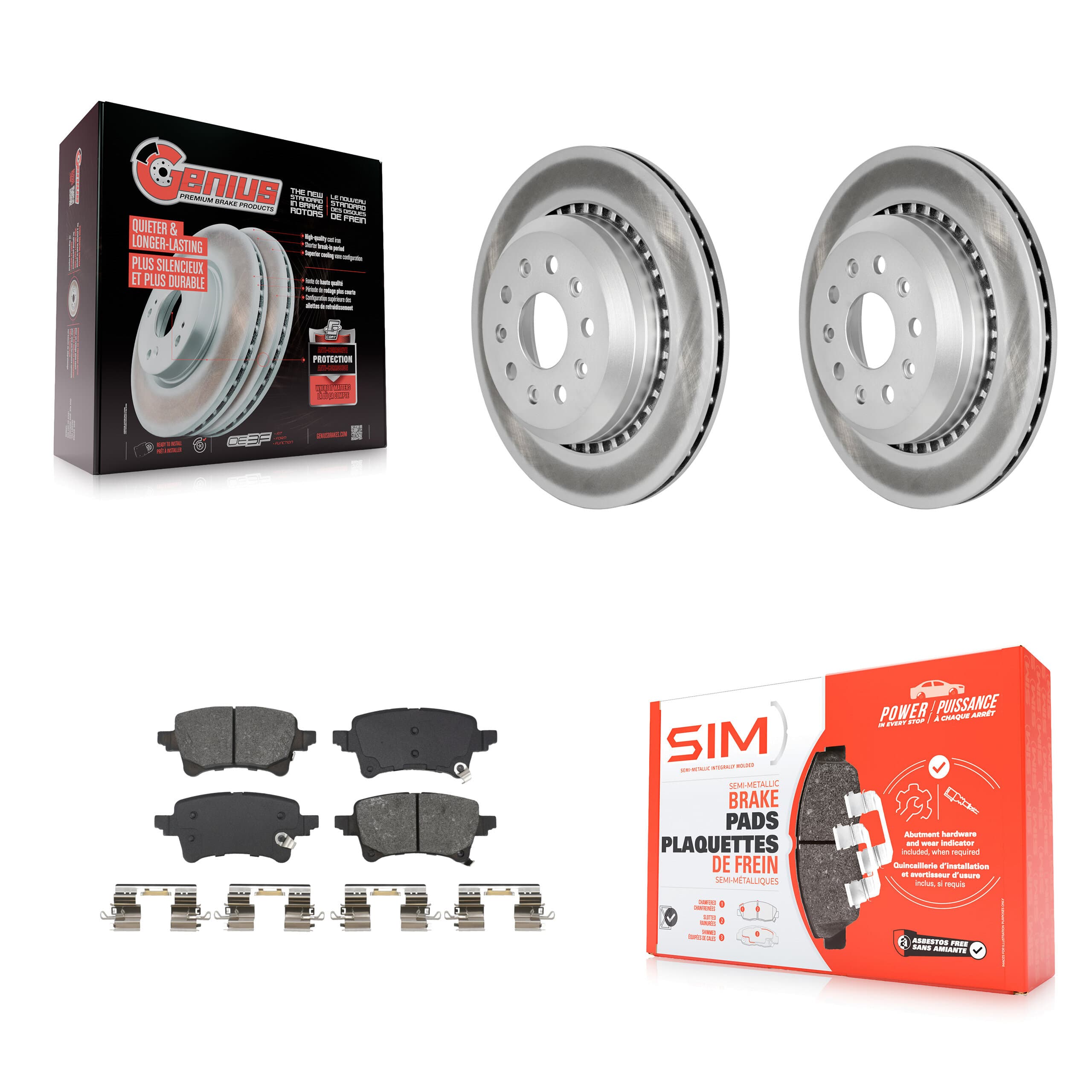 Transit Auto - KGS-102931 - Rear Disc Brake Kits image 1