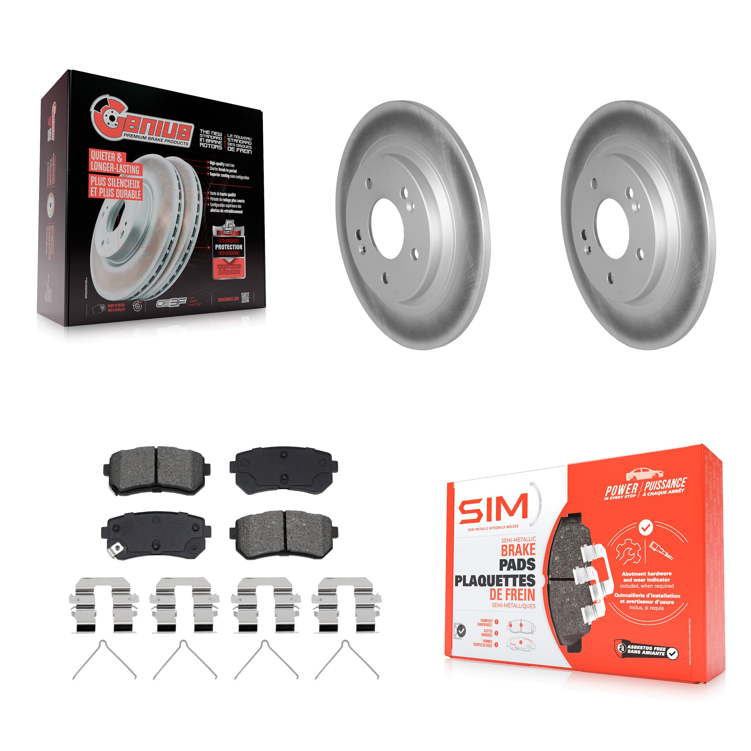 Transit Auto - KGS-102934 - Rear Disc Brake Kits image 1