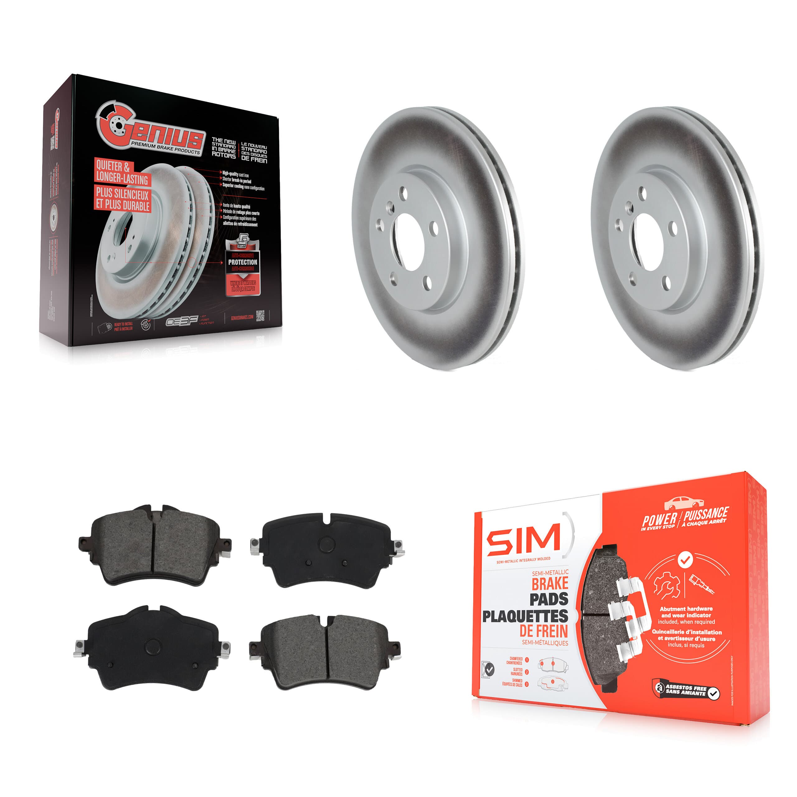 Transit Auto - KGS-103603 - Front Disc Brake Kits image 1