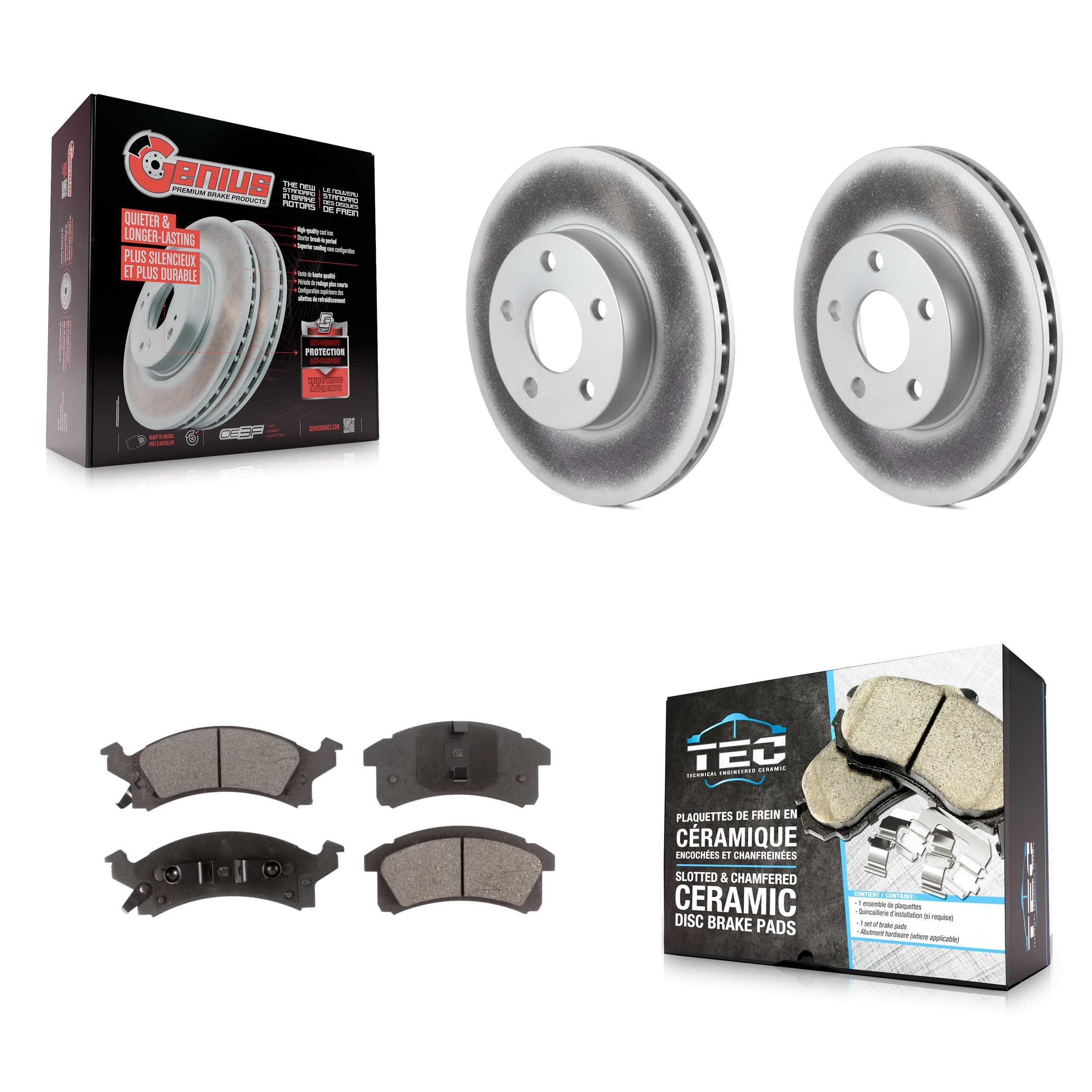 Transit Auto - KGT-100001 - Front Disc Brake Kits image 1