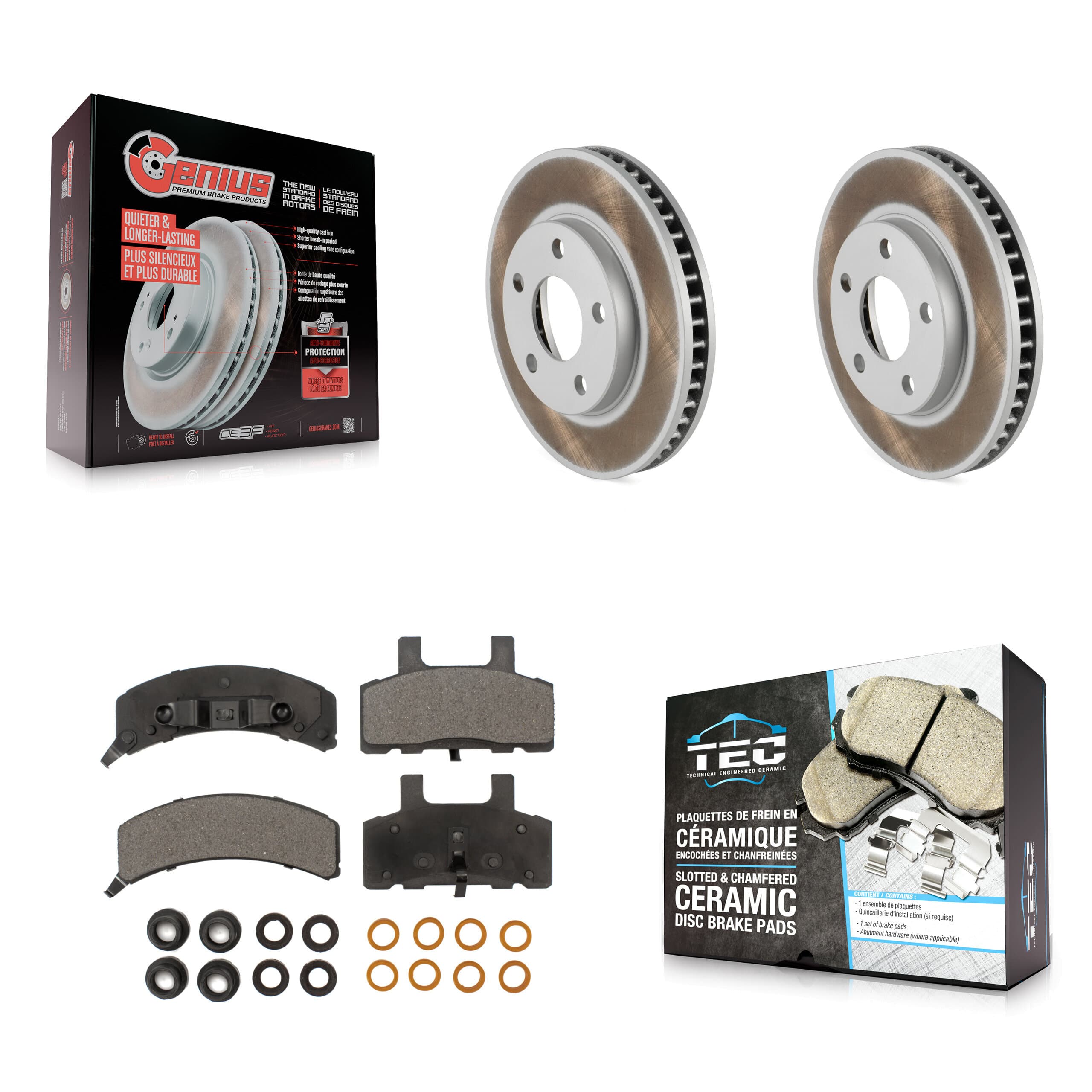 Transit Auto - KGT-100004 - Front Disc Brake Kits image 1