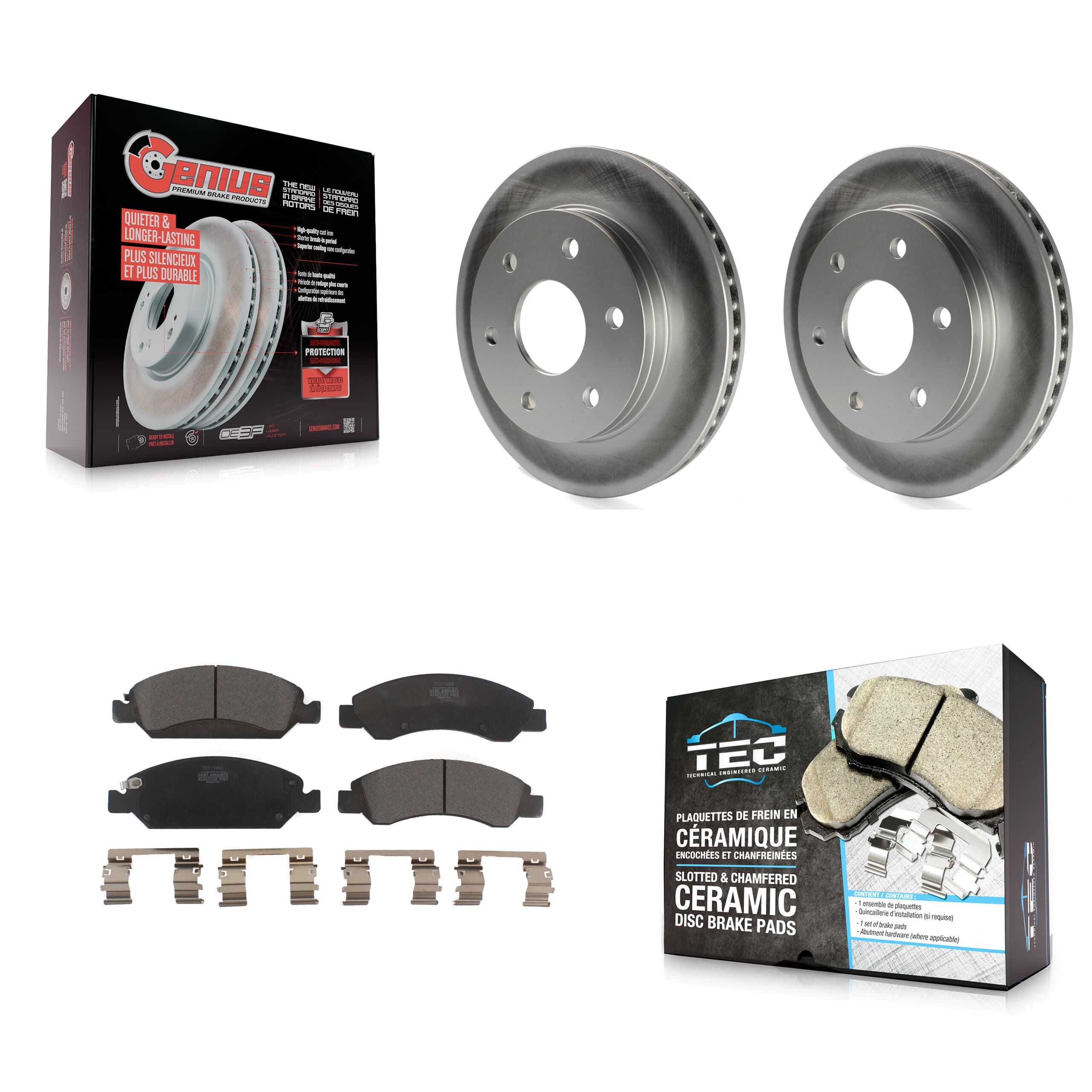 Transit Auto - KGT-100010 - Front Disc Brake Kits image 1