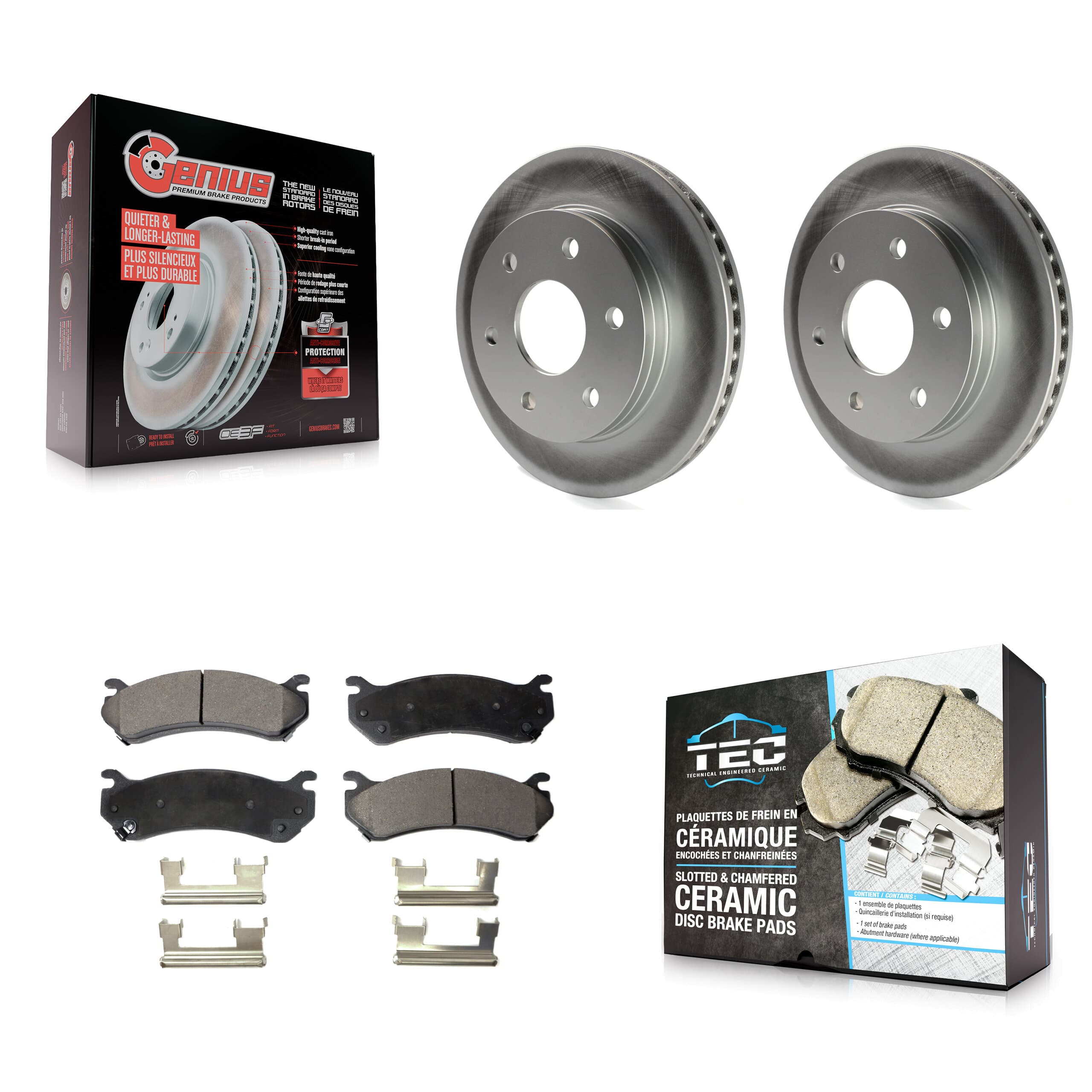 Transit Auto - KGT-100012 - Front Disc Brake Kits image 1