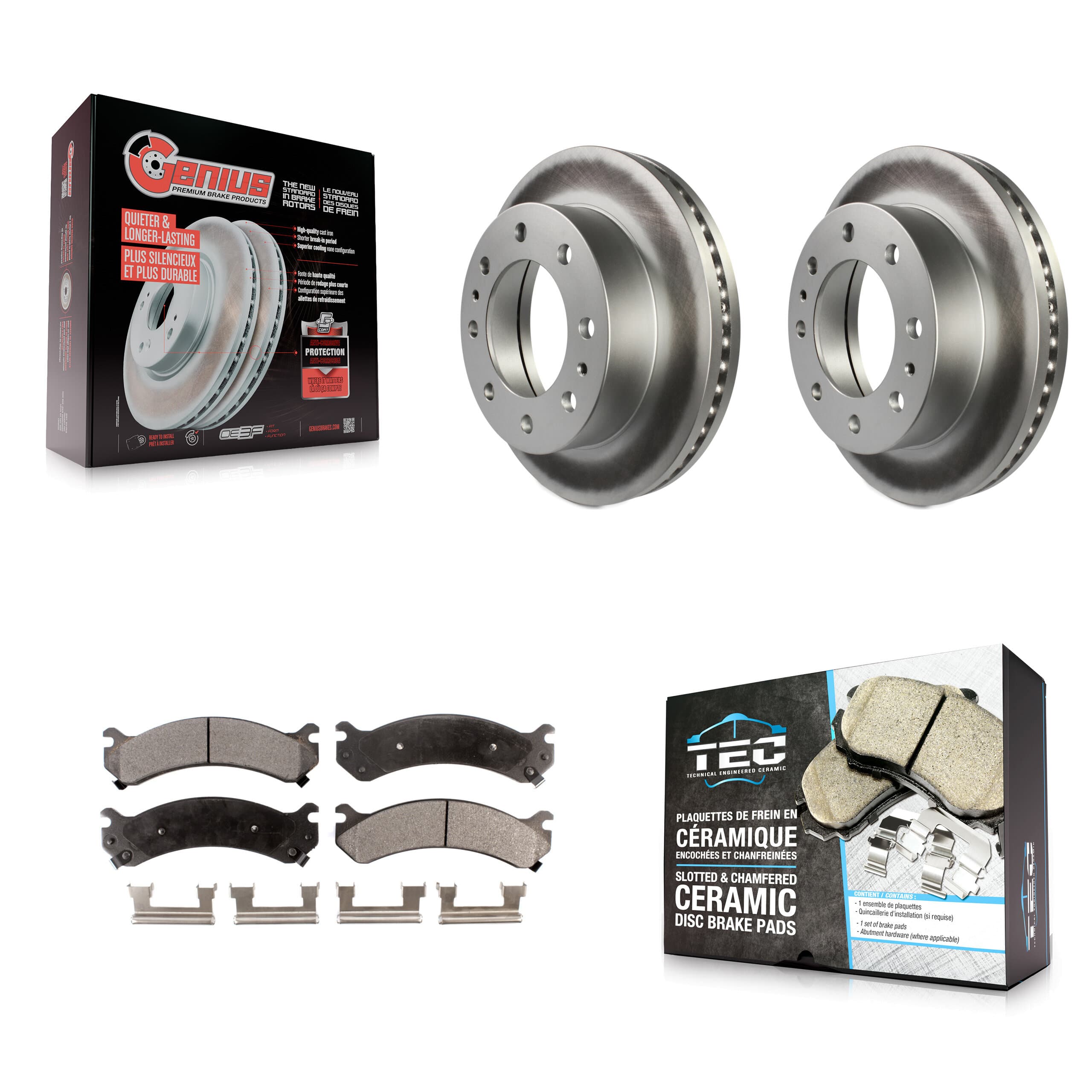 Transit Auto - KGT-100016 - Front Disc Brake Kits image 1