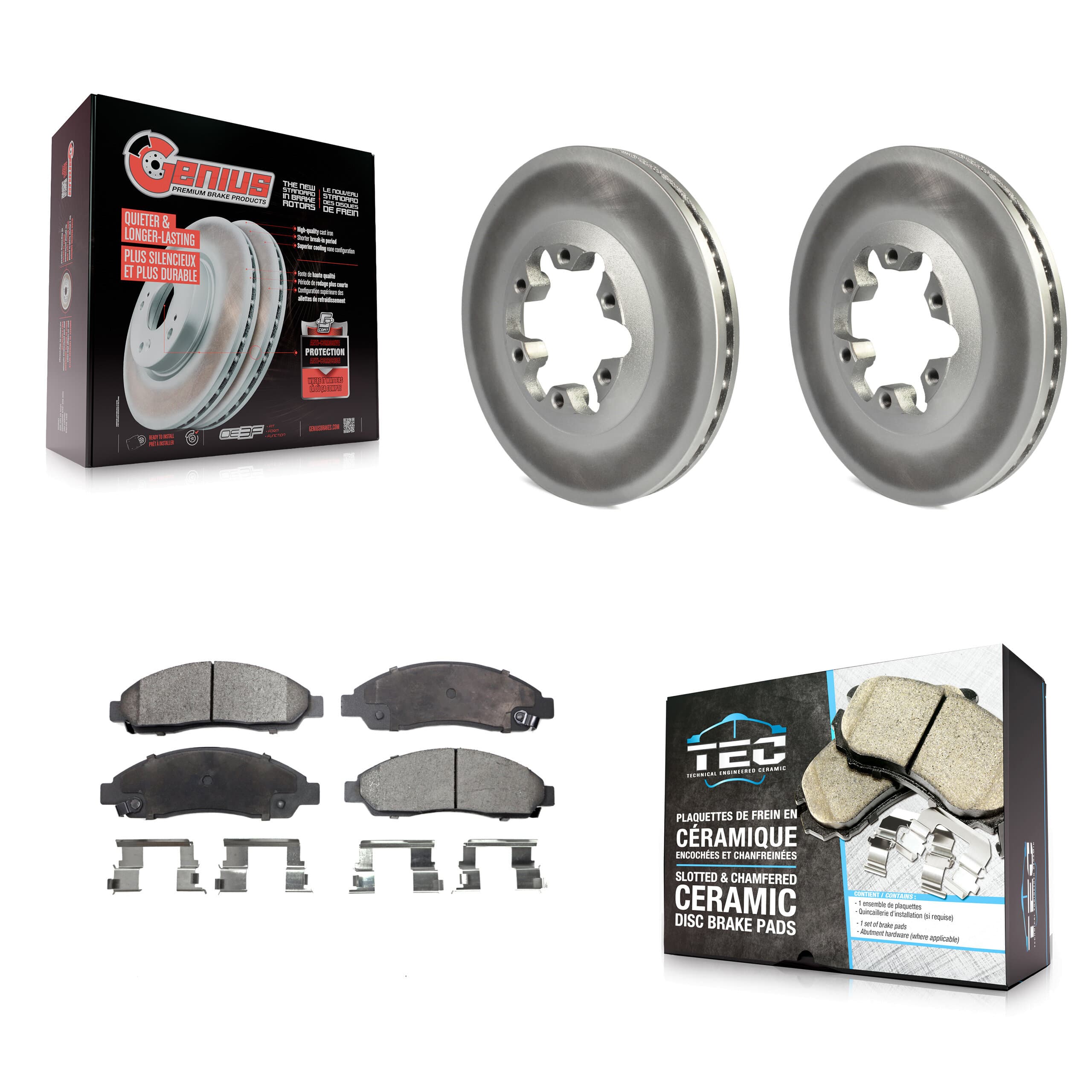 Transit Auto - KGT-100029 - Front Disc Brake Kits image 1