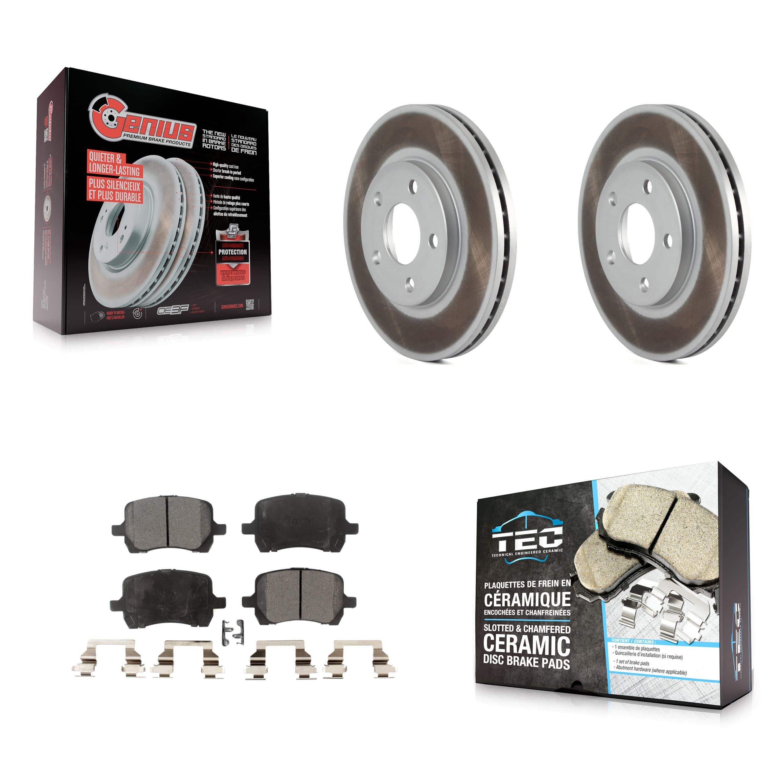 Transit Auto - KGT-100031 - Front Disc Brake Kits image 1
