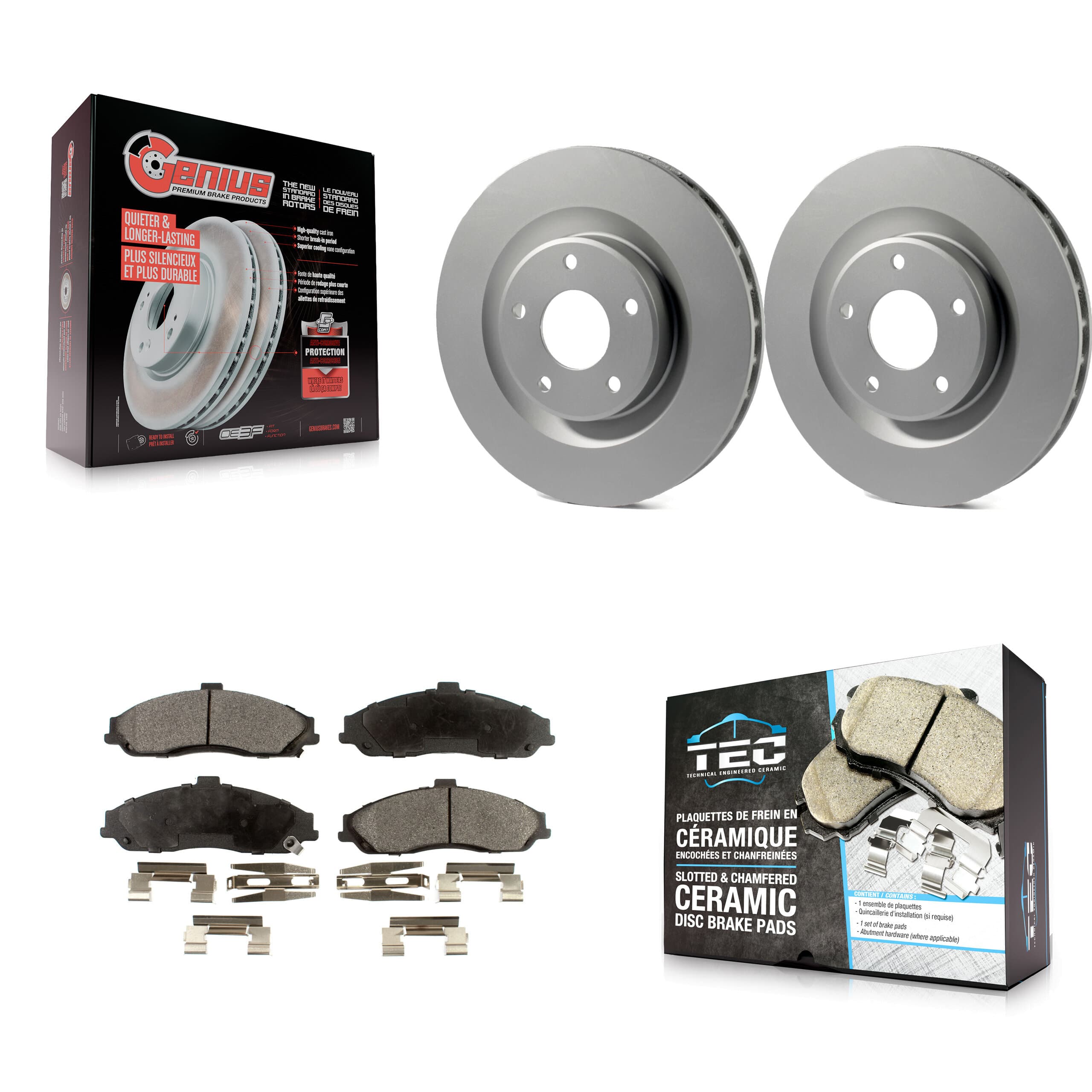 Transit Auto - KGT-100032 - Front Disc Brake Kits image 1