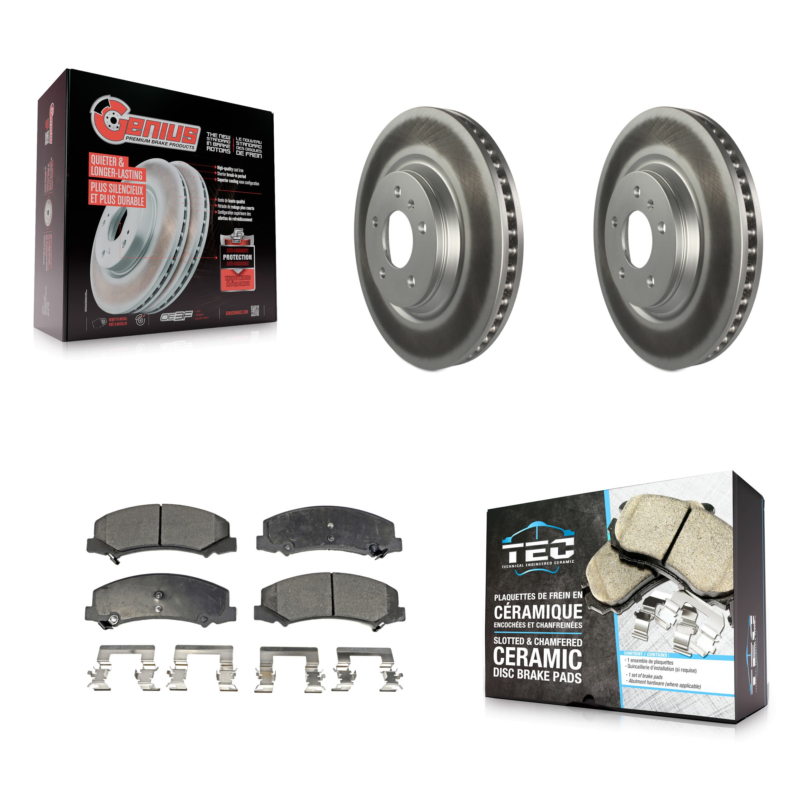Transit Auto - KGT-100044 - Front Disc Brake Kits image 1