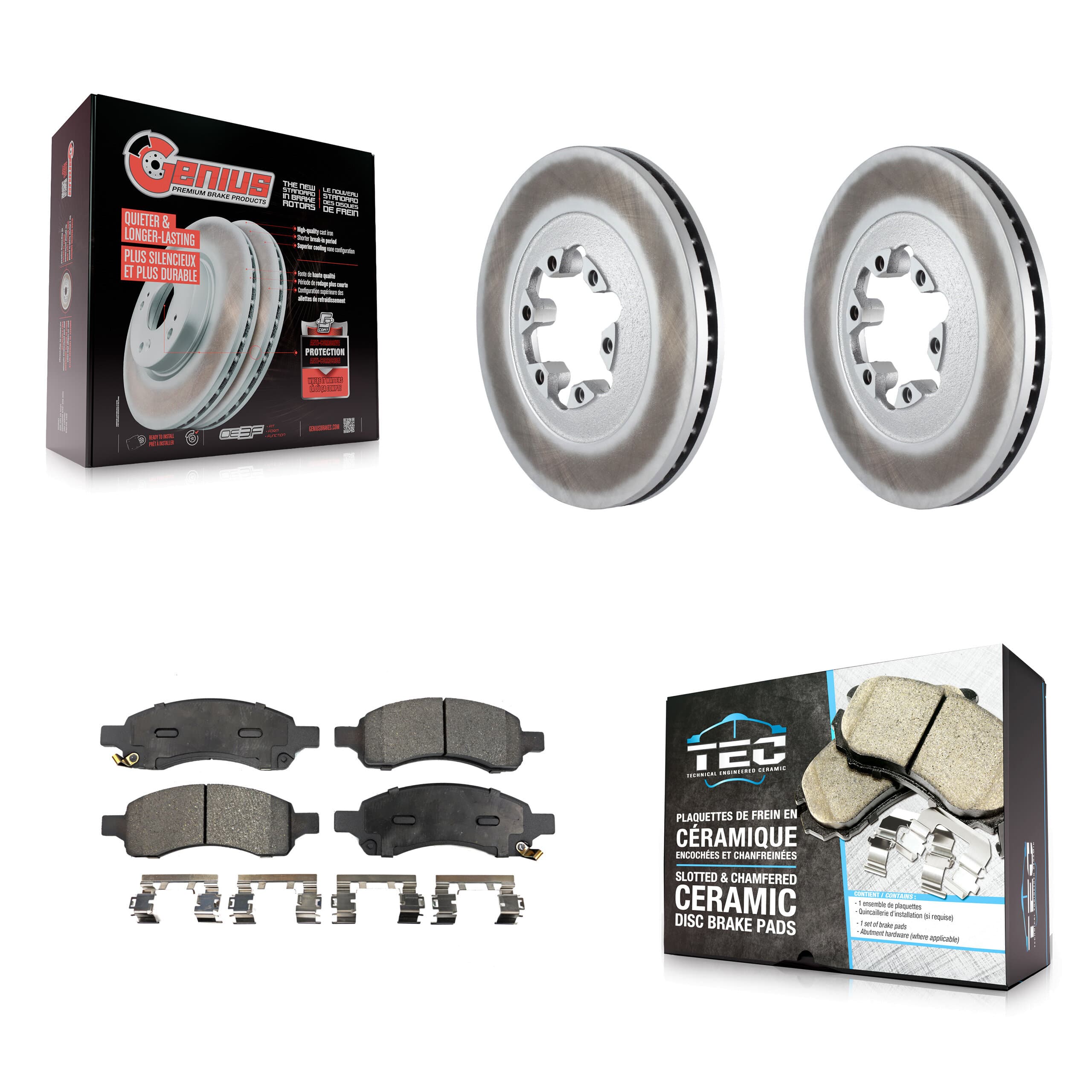 Transit Auto - KGT-100053 - Front Disc Brake Kits image 1
