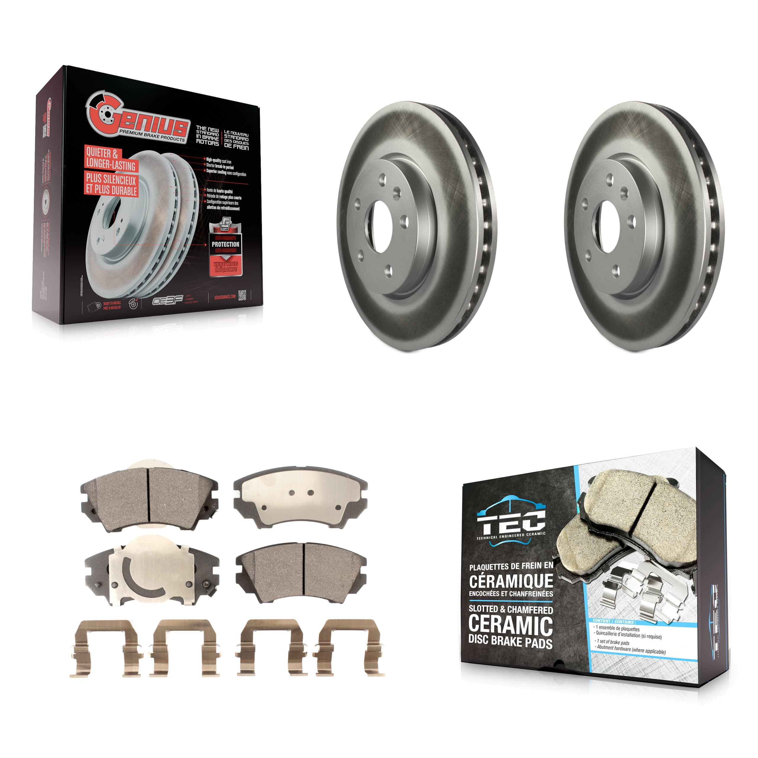 Transit Auto - KGT-100054 - Front Disc Brake Kits image 1