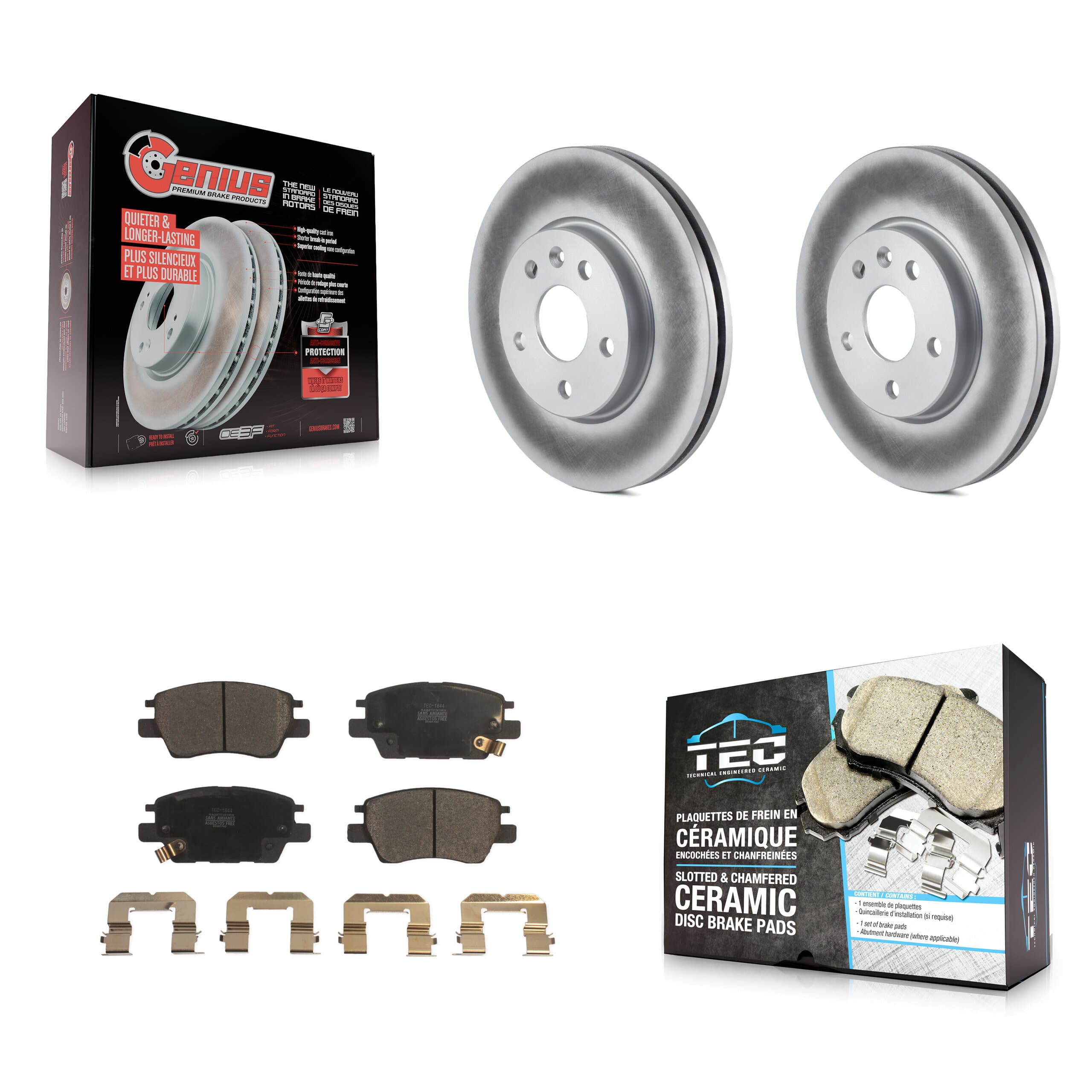 Transit Auto - KGT-100061 - Front Disc Brake Kits image 1