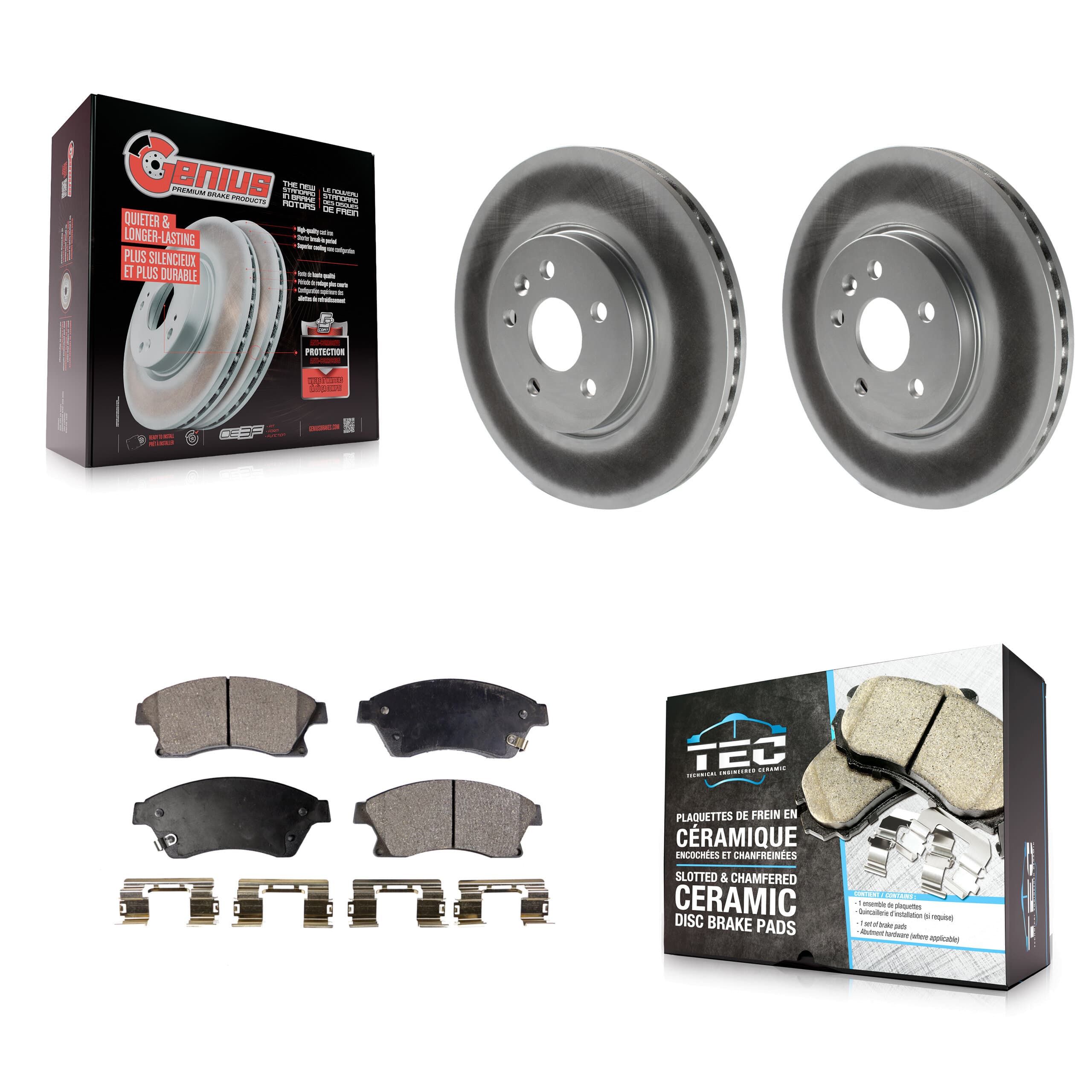 Transit Auto - KGT-100067 - Front Disc Brake Kits image 1
