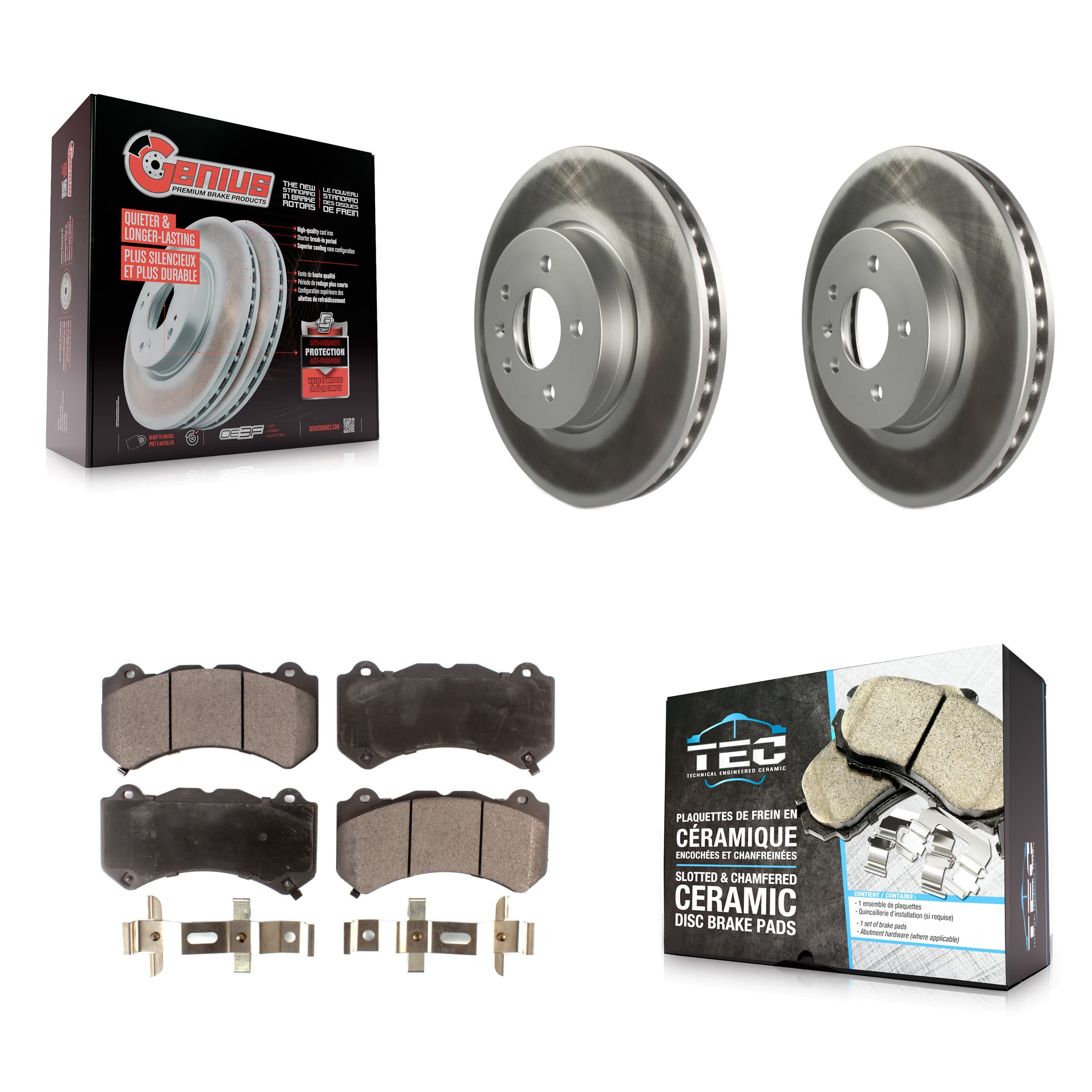 Transit Auto - KGT-100071 - Front Disc Brake Kits image 1