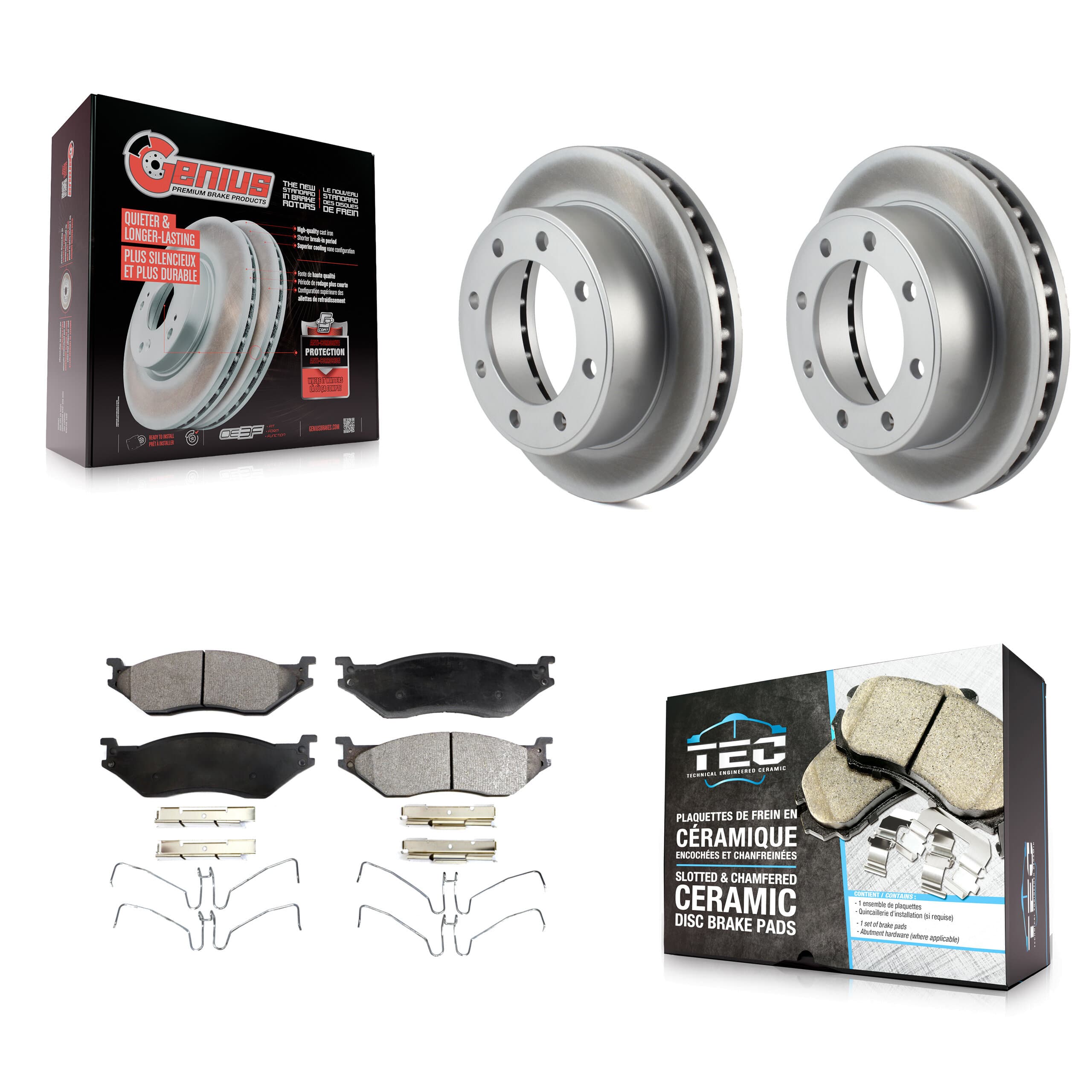 Transit Auto - KGT-100084 - Front Disc Brake Kits image 1