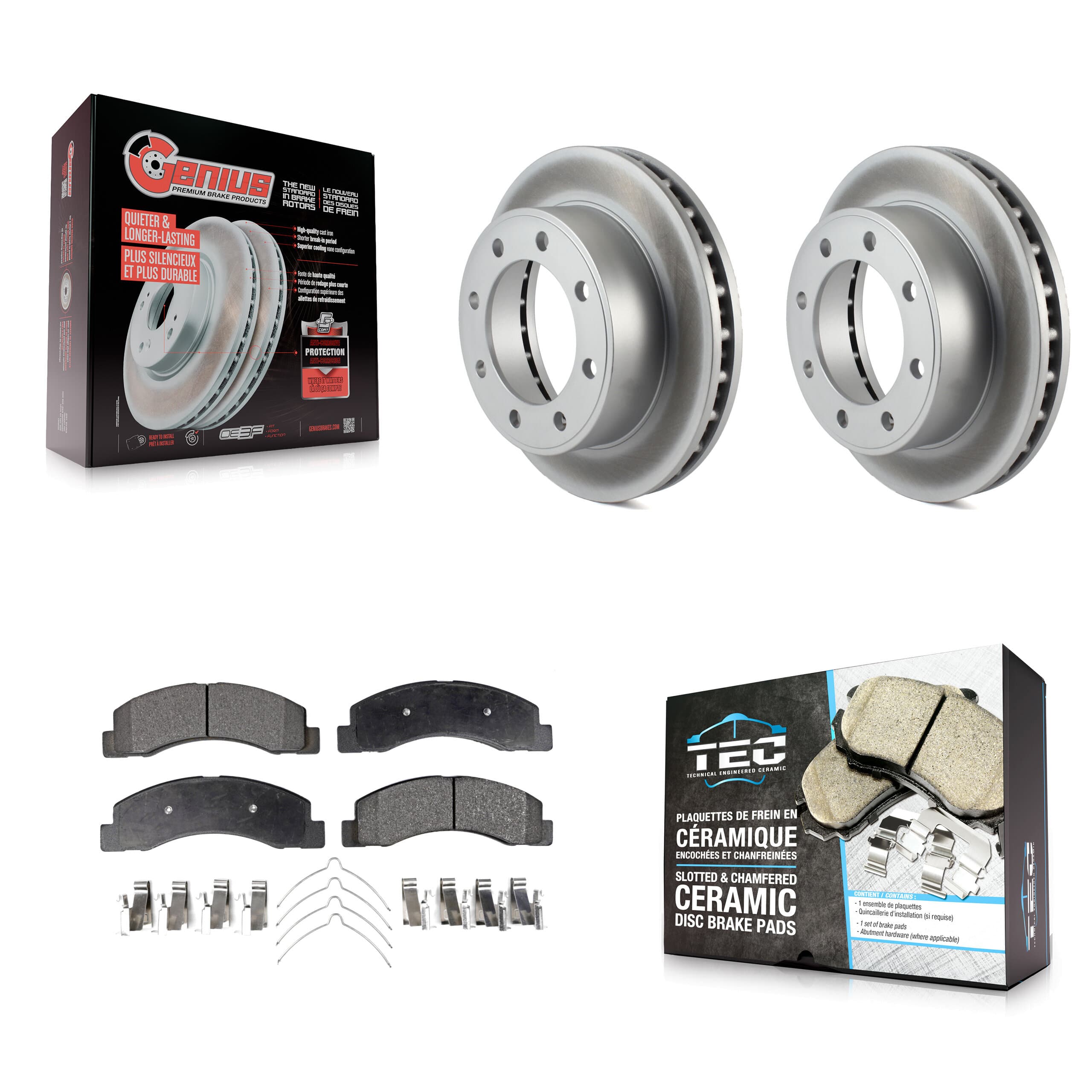 Transit Auto - KGT-100085 - Front Disc Brake Kits image 1