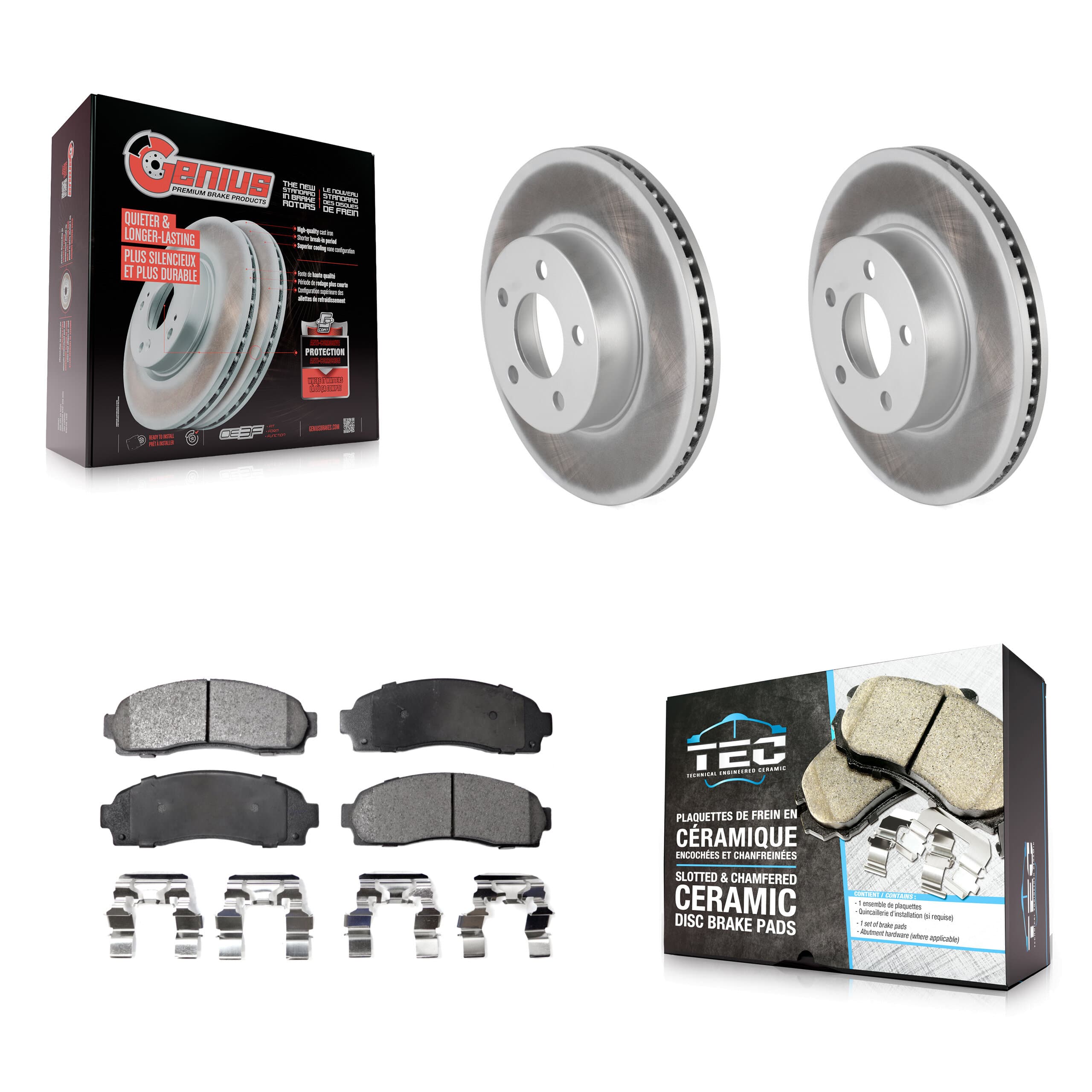 Transit Auto - KGT-100088 - Front Disc Brake Kits image 1