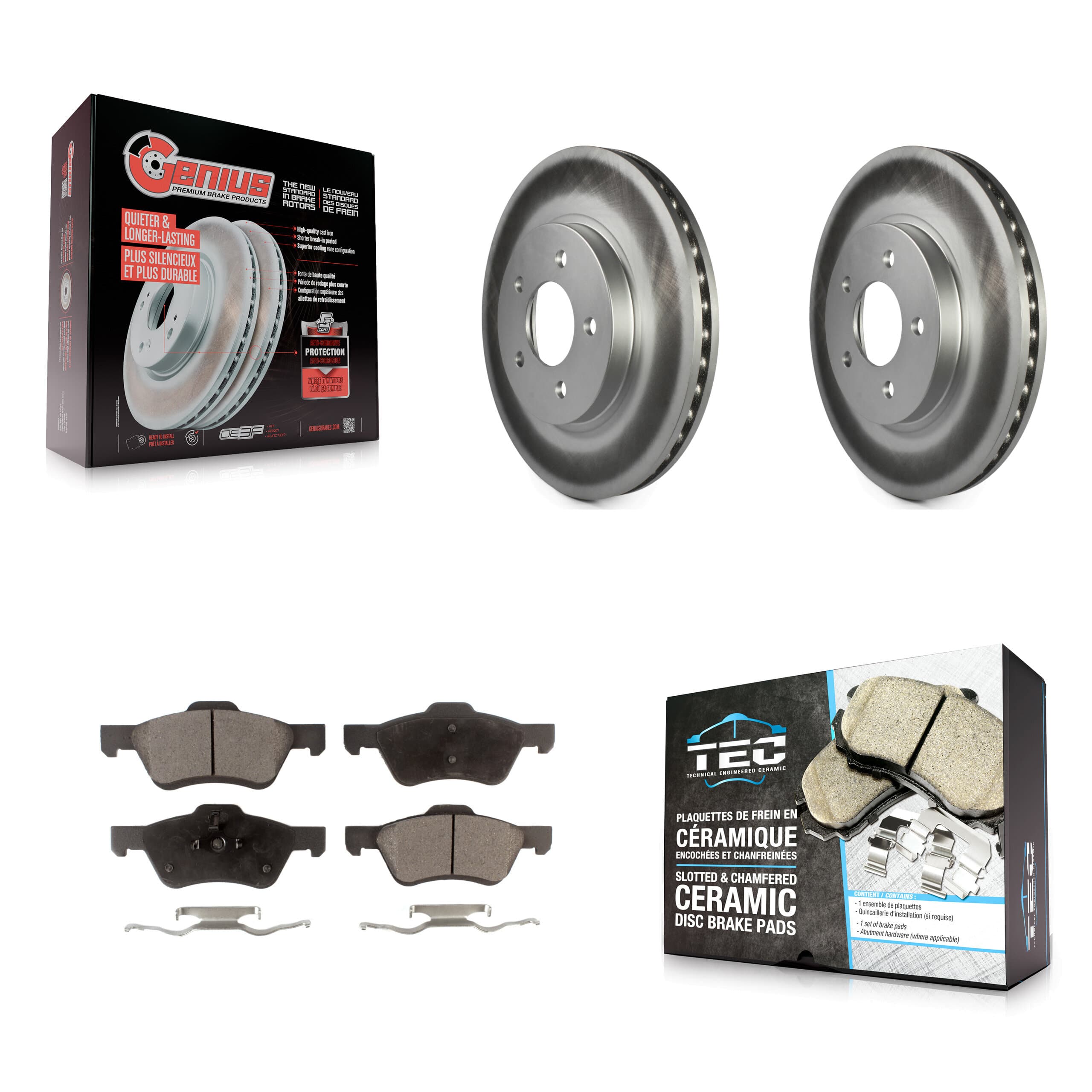 Transit Auto - KGT-100096 - Front Disc Brake Kits image 1