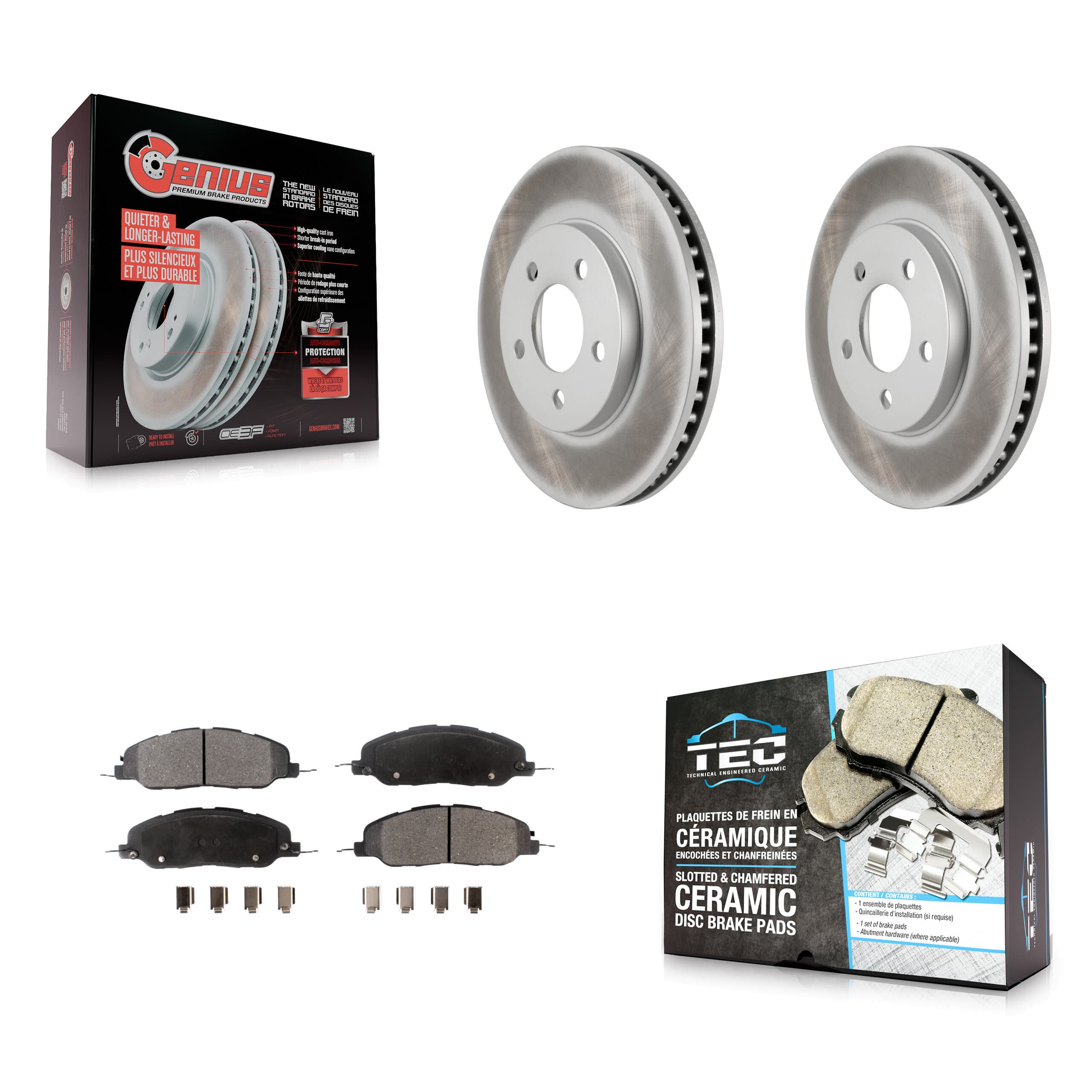 Transit Auto - KGT-100103 - Front Disc Brake Kits image 1
