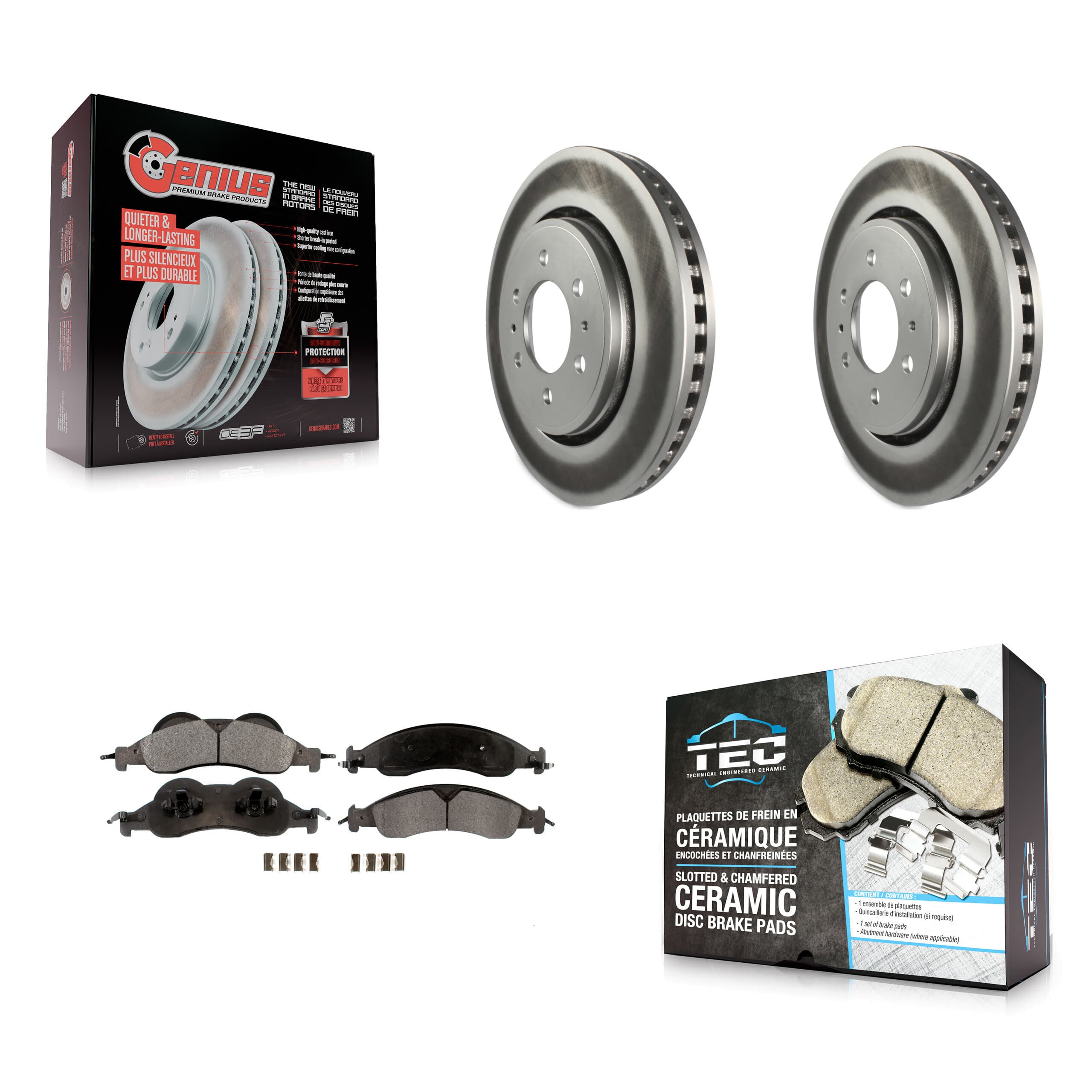 Transit Auto - KGT-100109 - Front Disc Brake Kits image 1