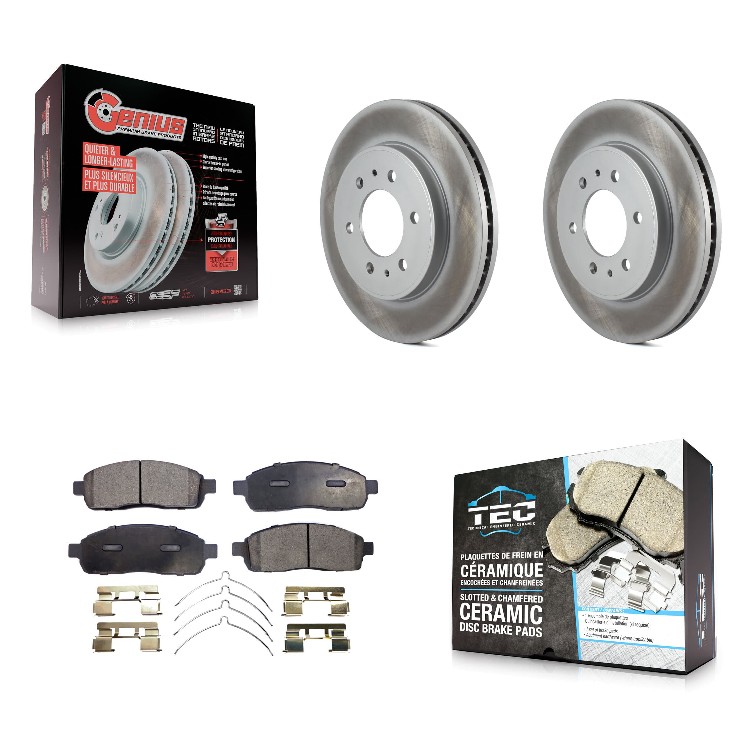Transit Auto - KGT-100116 - Front Disc Brake Kits image 1