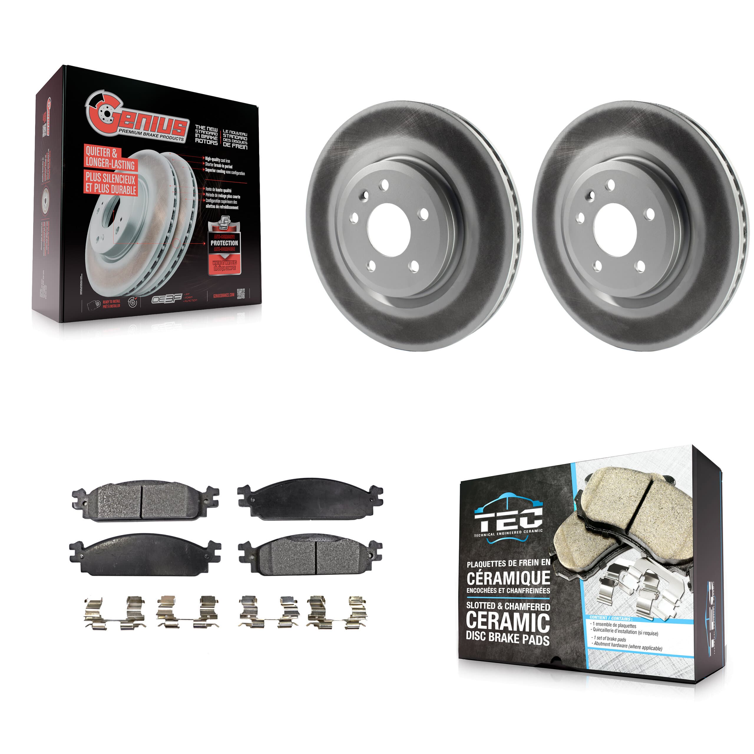 Transit Auto - KGT-100118 - Front Disc Brake Kits image 1