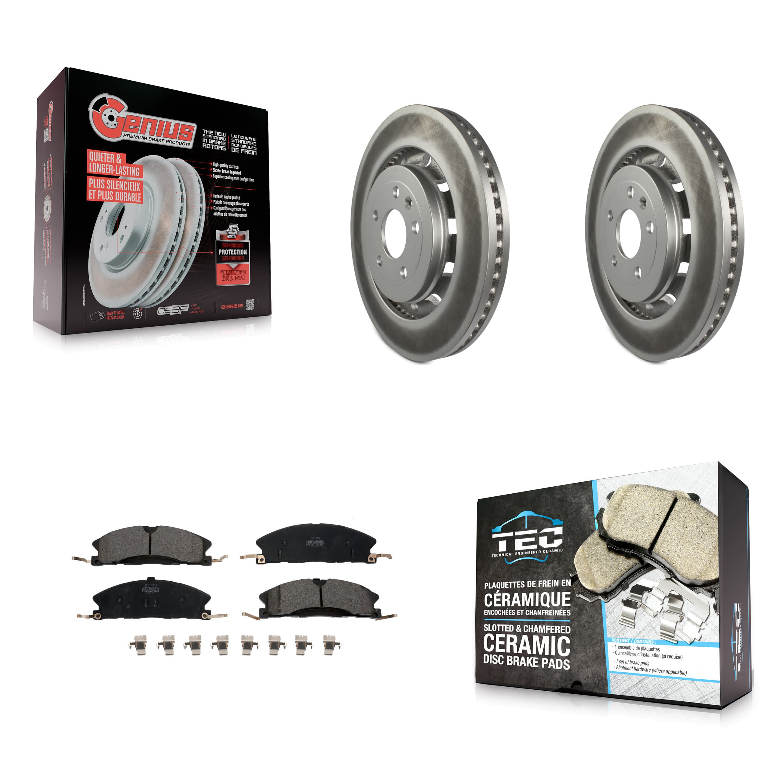 Transit Auto - KGT-100126 - Front Disc Brake Kits image 1