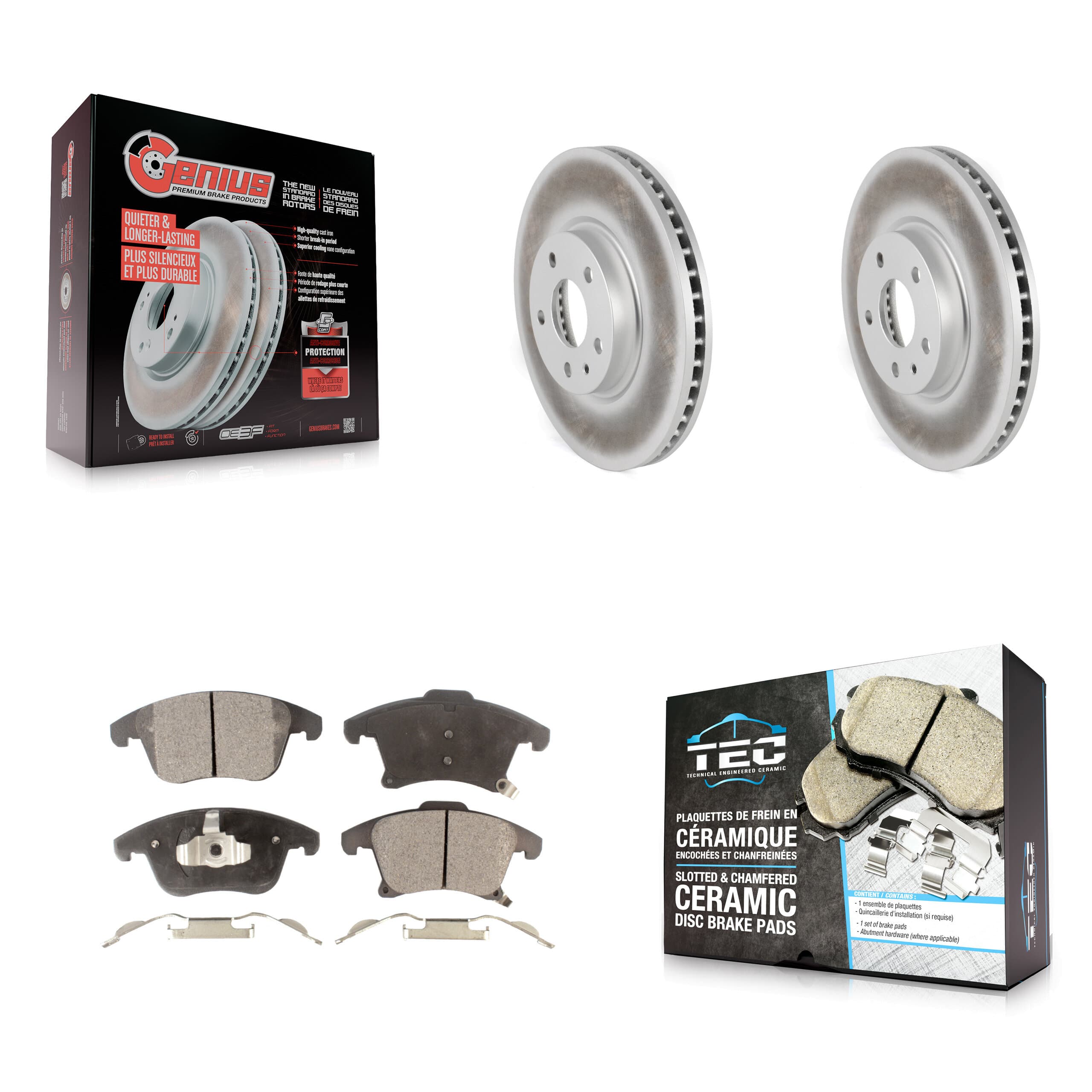 Transit Auto - KGT-100127 - Front Disc Brake Kits image 1