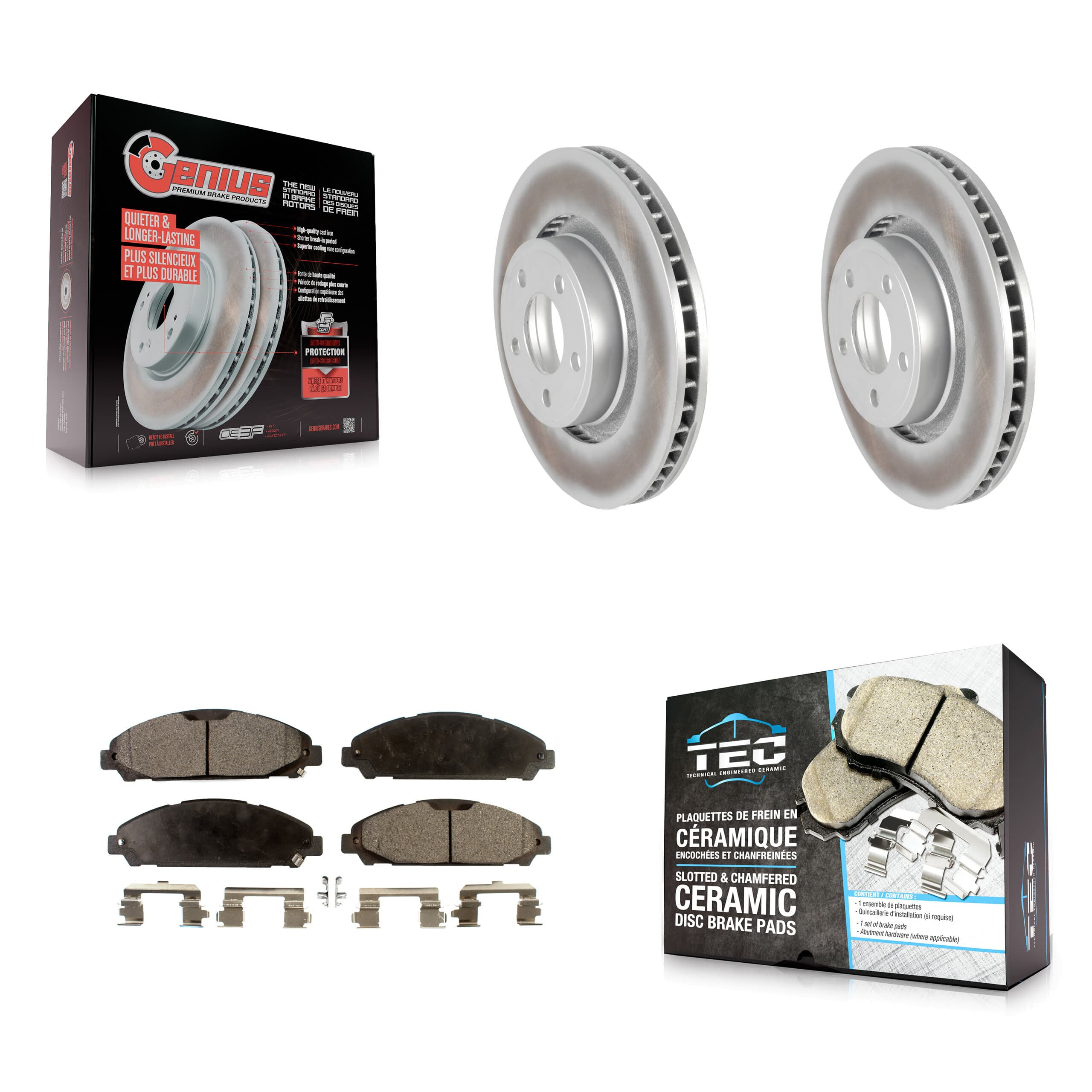 Transit Auto - KGT-100131 - Front Disc Brake Kits image 1