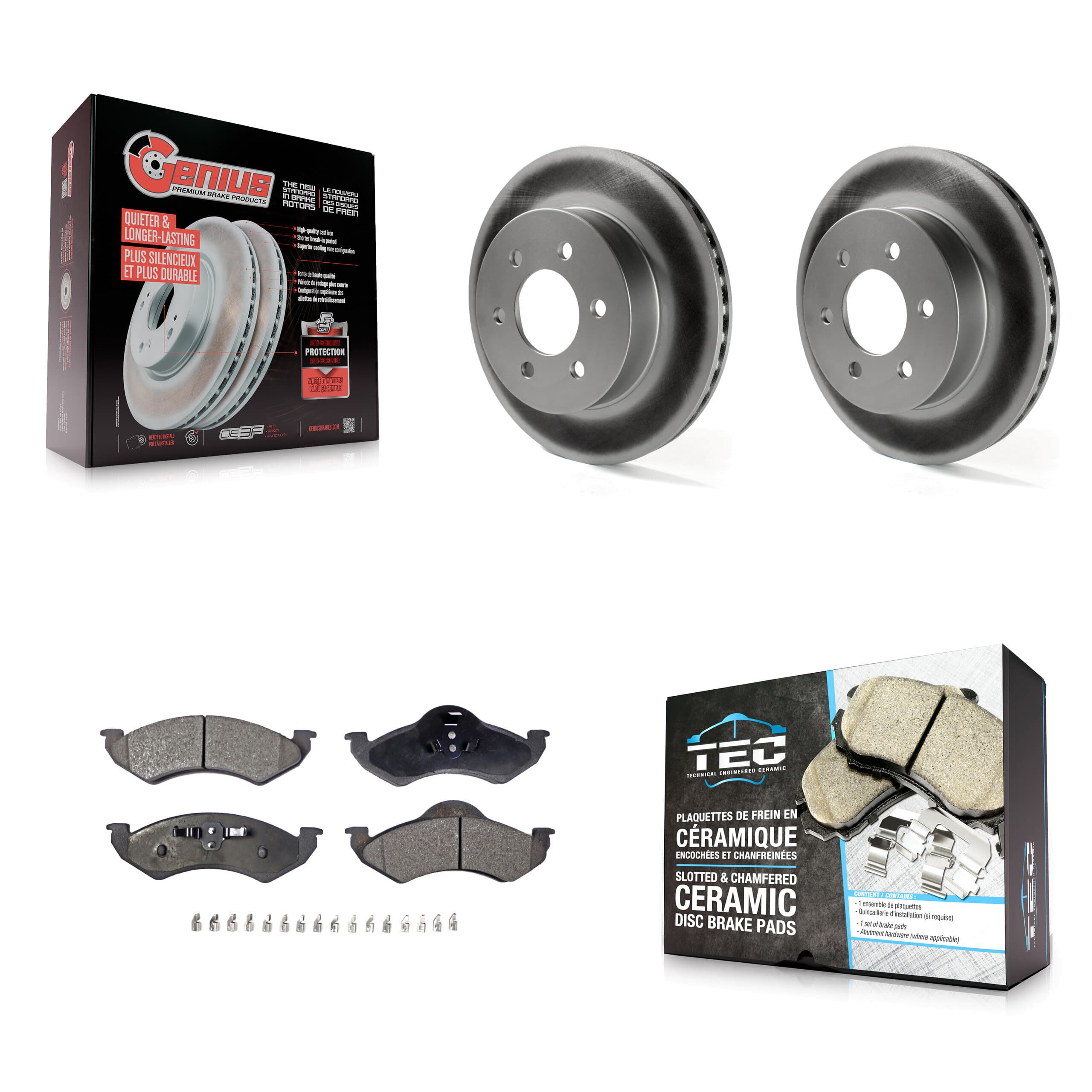 Transit Auto - KGT-100139 - Front Disc Brake Kits image 1